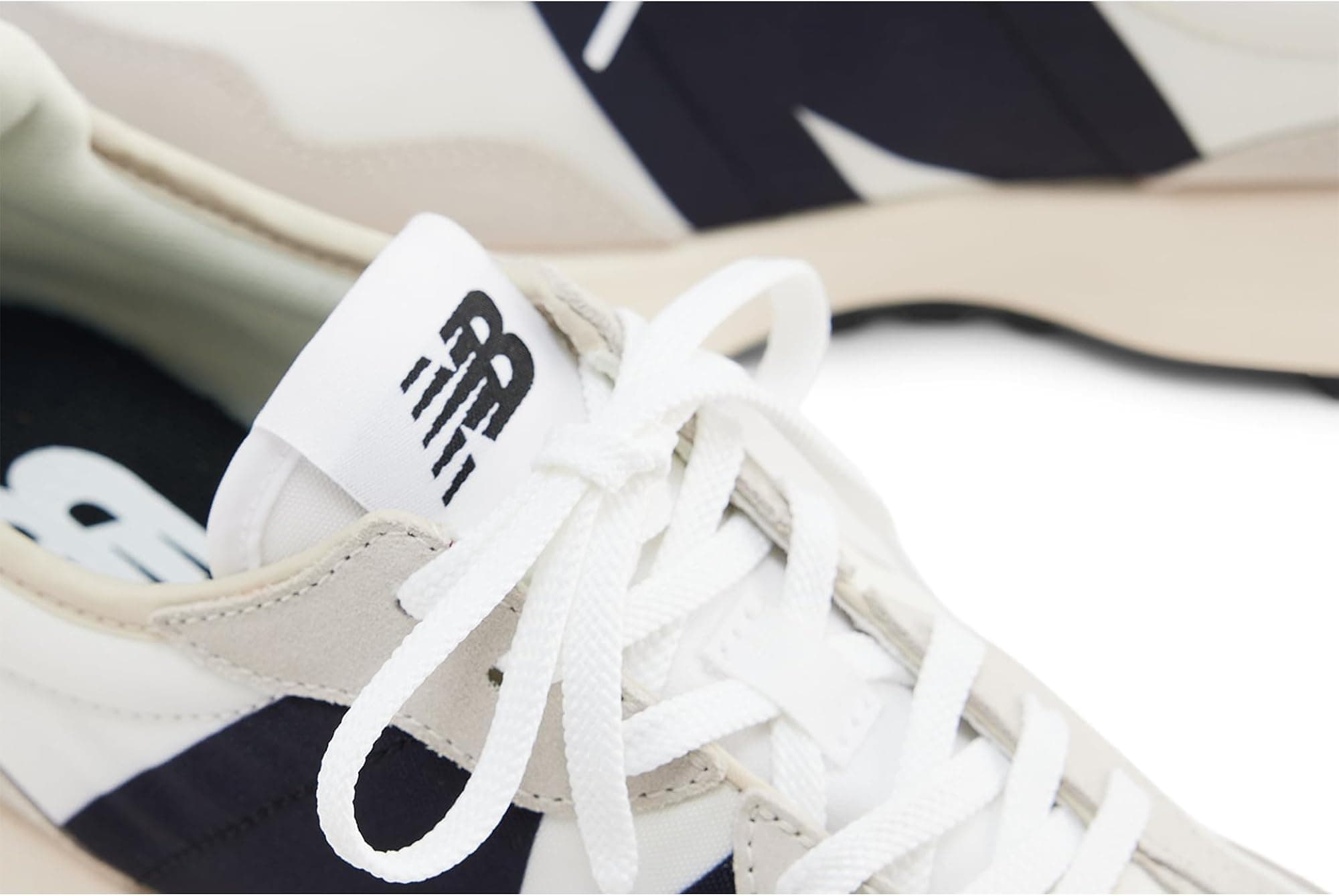 New Balance Women's 327 Sneaker - Sea Salt/White - 8 - Thumbnail 7