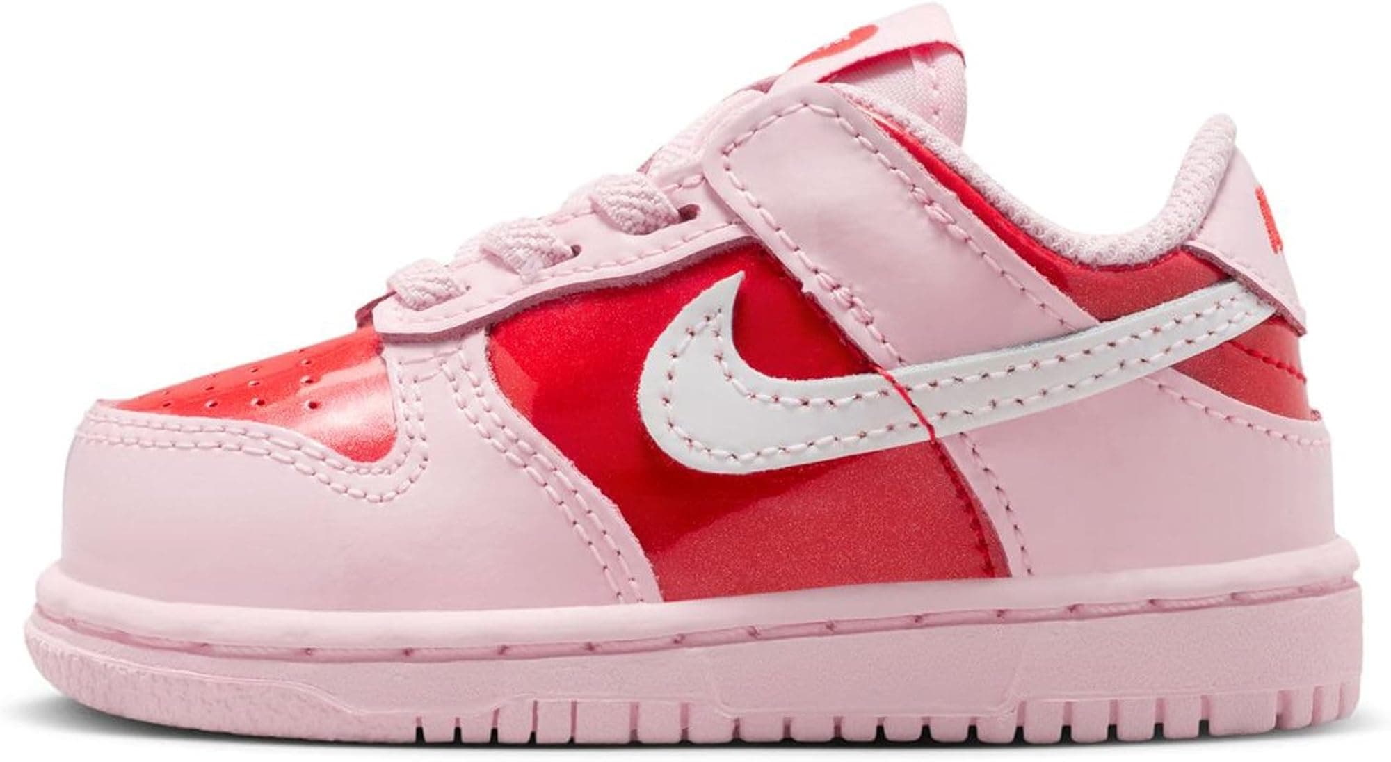 Nike Dunk Low Baby/Toddler Shoes (Pink Foam/Light Crimson/Summit White) - Pink F