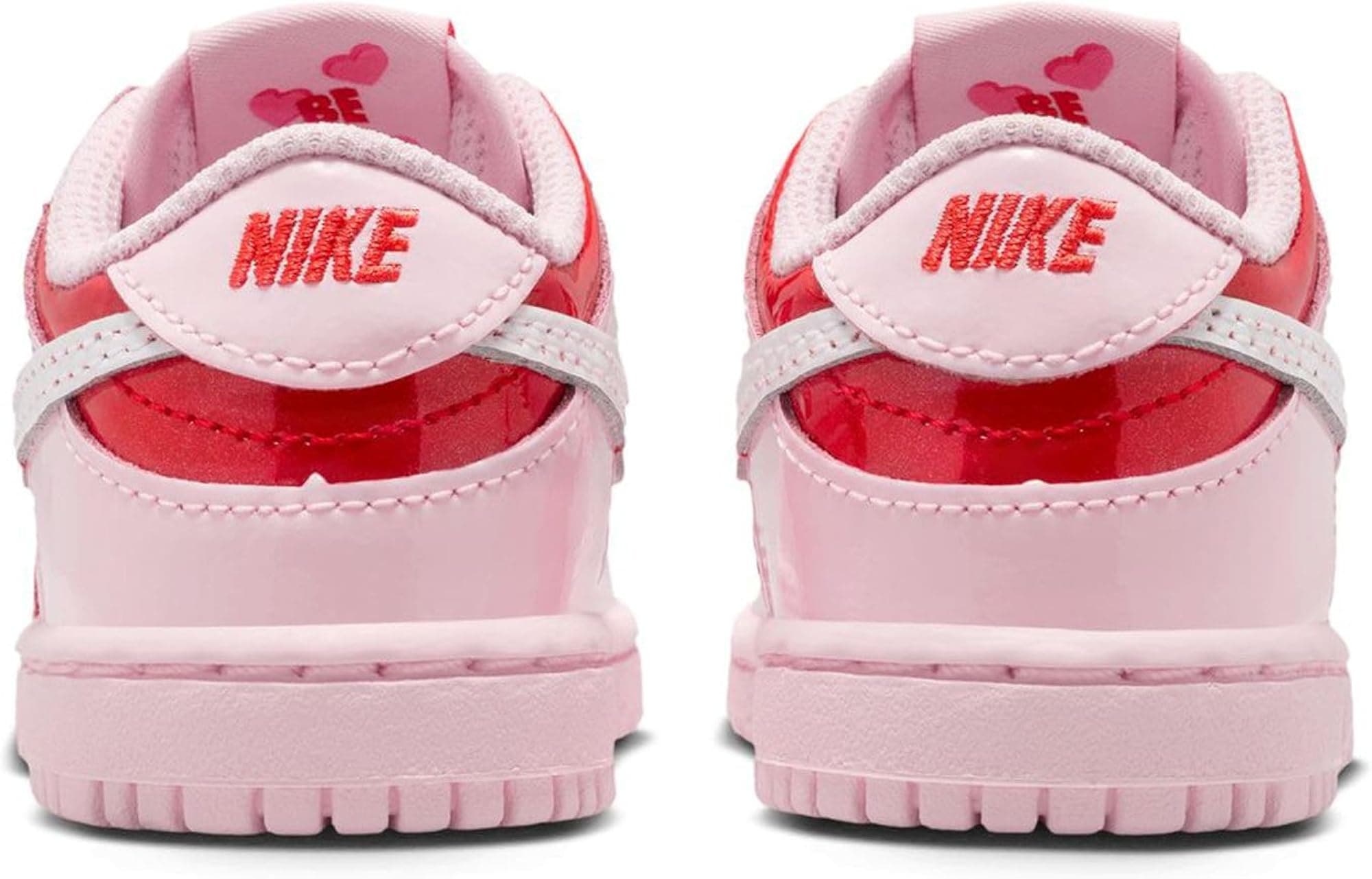 Nike Dunk Low Baby/Toddler Shoes (Pink Foam/Light Crimson/Summit White) - Pink F - Thumbnail 4