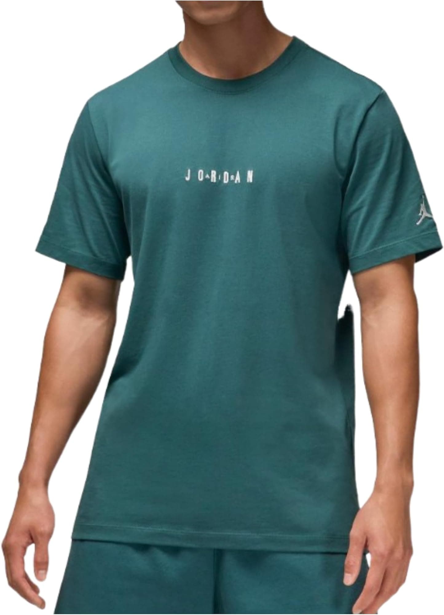 Nike EMB Air Mens Short Sleeve Shirt (Oxidized Green) Size Medium - Oxidized Gre