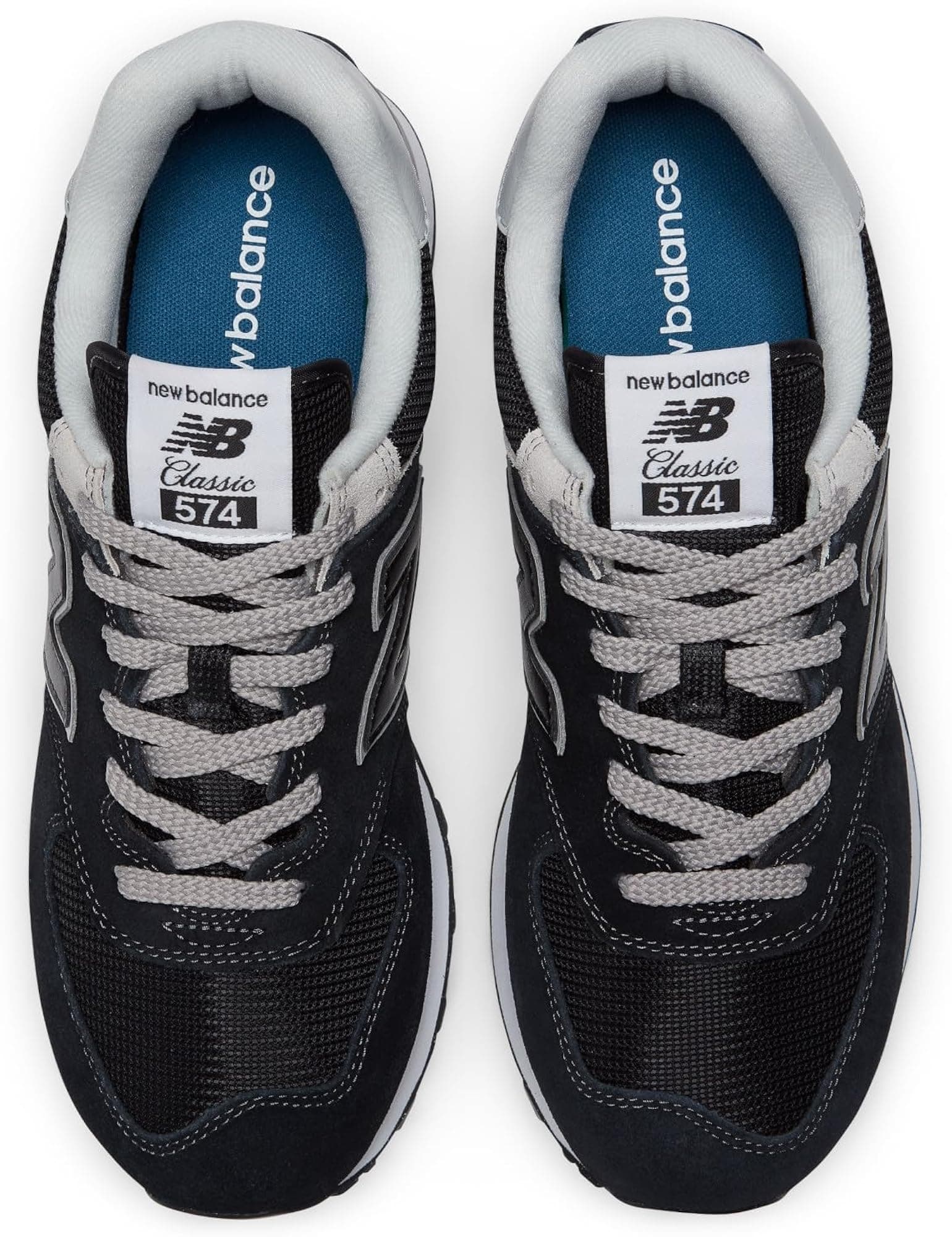 New Balance Men's Sneaker - Black/White - 10 - Thumbnail 7