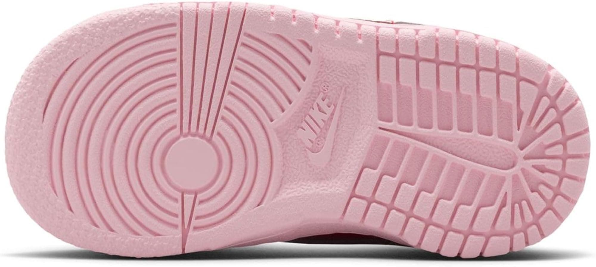 Nike Dunk Low Baby/Toddler Shoes (Pink Foam/Light Crimson/Summit White) - Pink F - Thumbnail 6