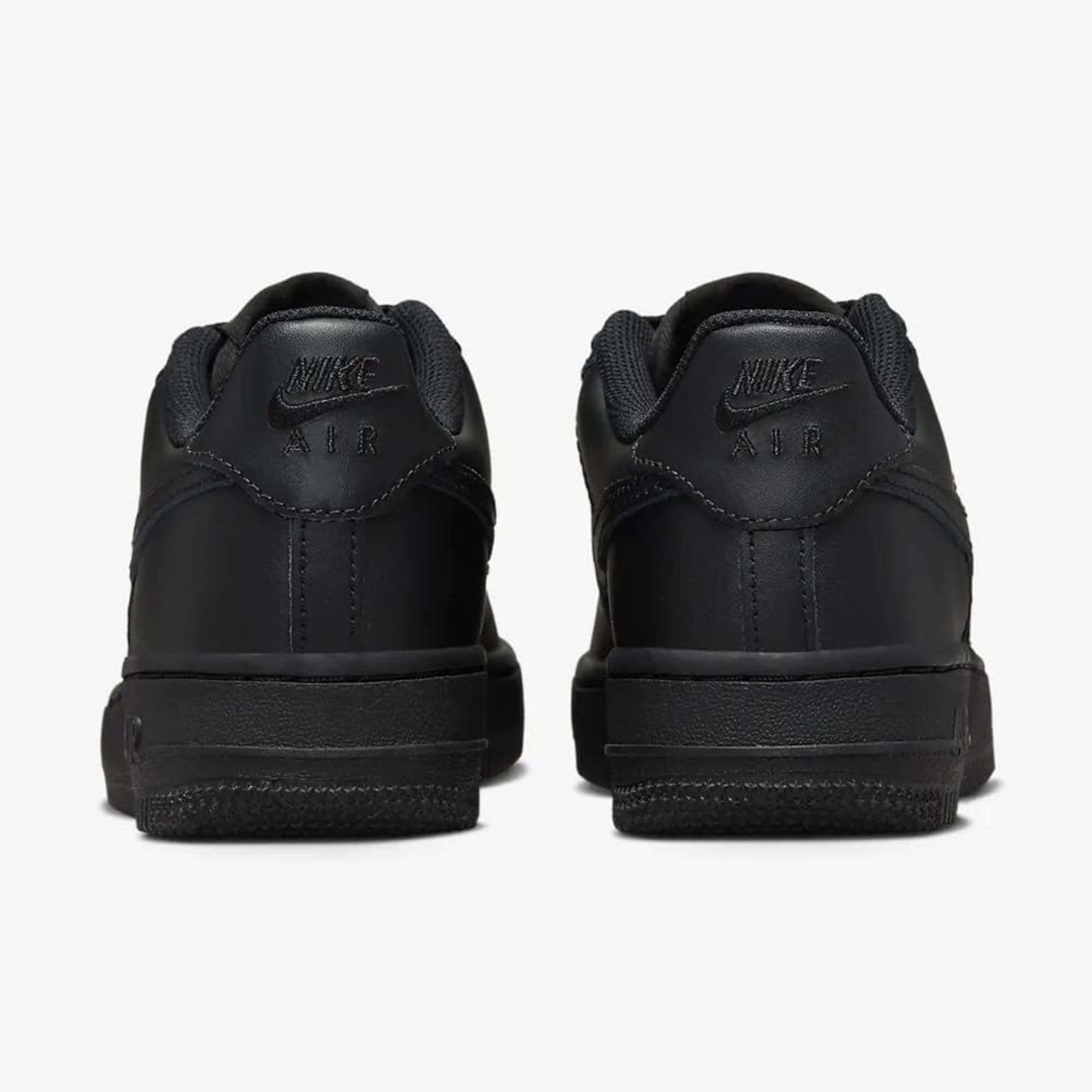 Nike Air Force 1 - Black/Black-black-black - 2Y - Thumbnail 3