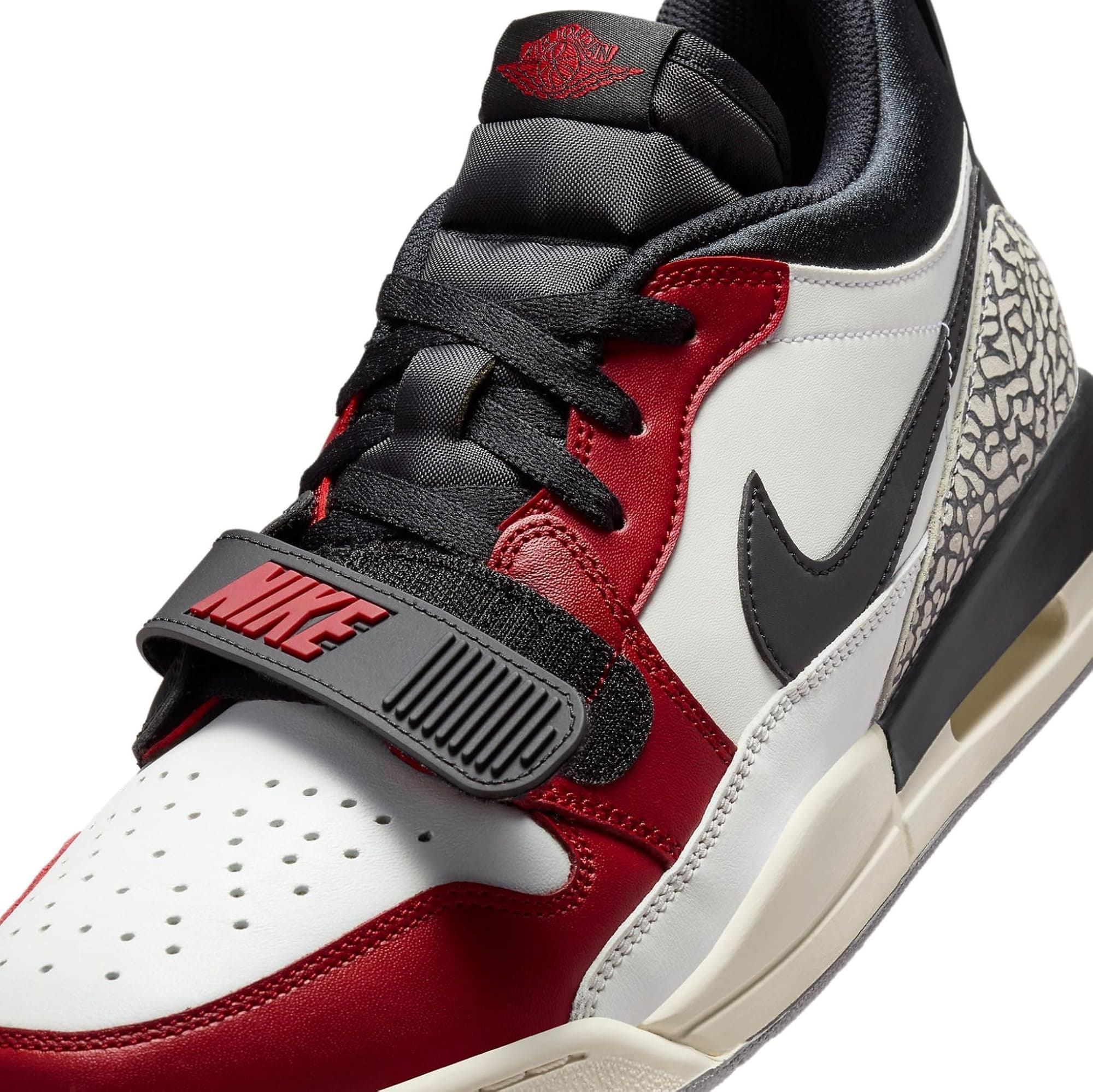Air Jordan Legacy 312 Low Mens Basketball Shoes (Summit White/Varsity Red/Sail/B - Thumbnail 7