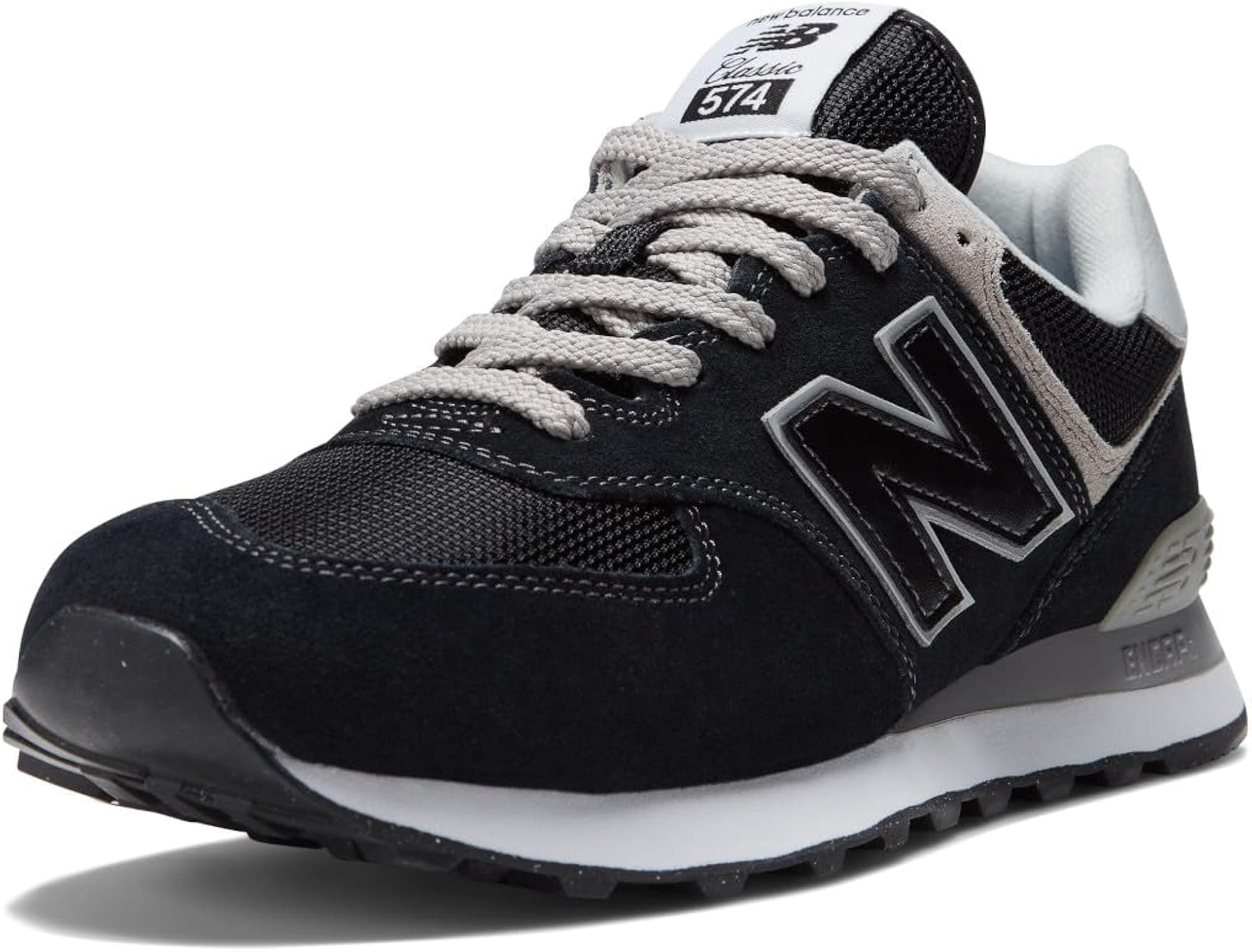 New Balance Men's Sneaker - Black/White - 10
