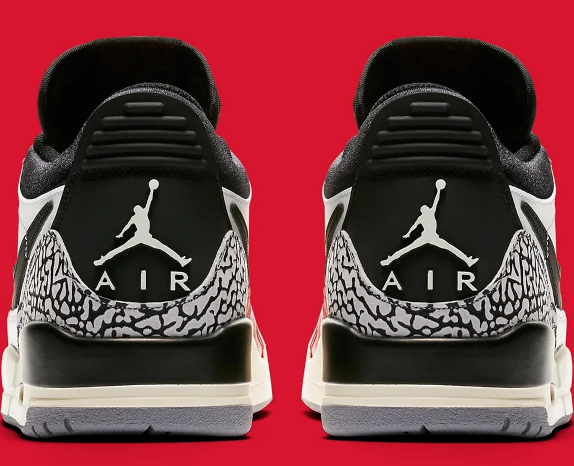 Air Jordan Legacy 312 Low Mens Basketball Shoes (Summit White/Varsity Red/Sail/B - Thumbnail 5