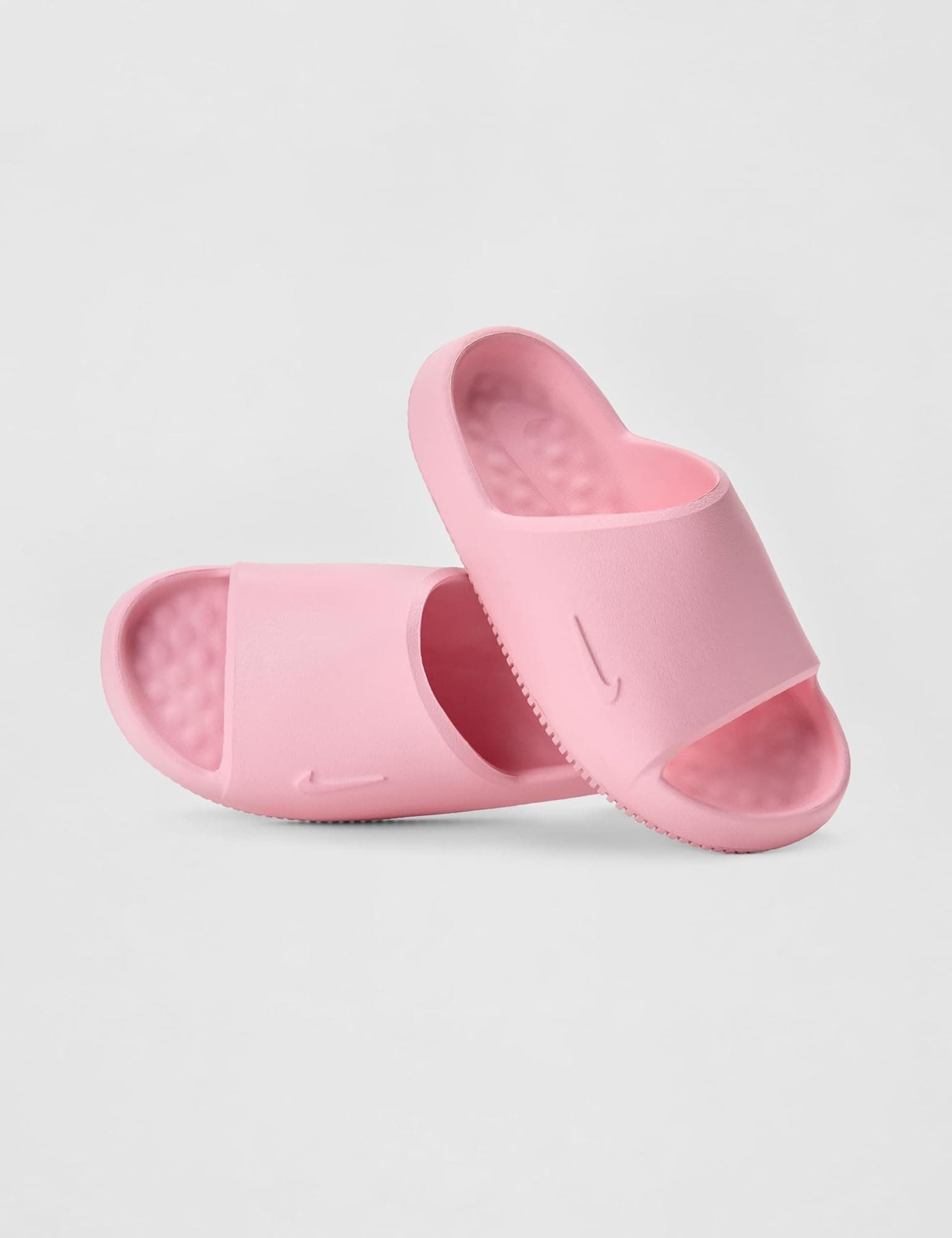 Nike Unisex Kids' Calm Slides 2.0 - Boys and Girls Sandals - Medium Soft Pink/Me - Thumbnail 5