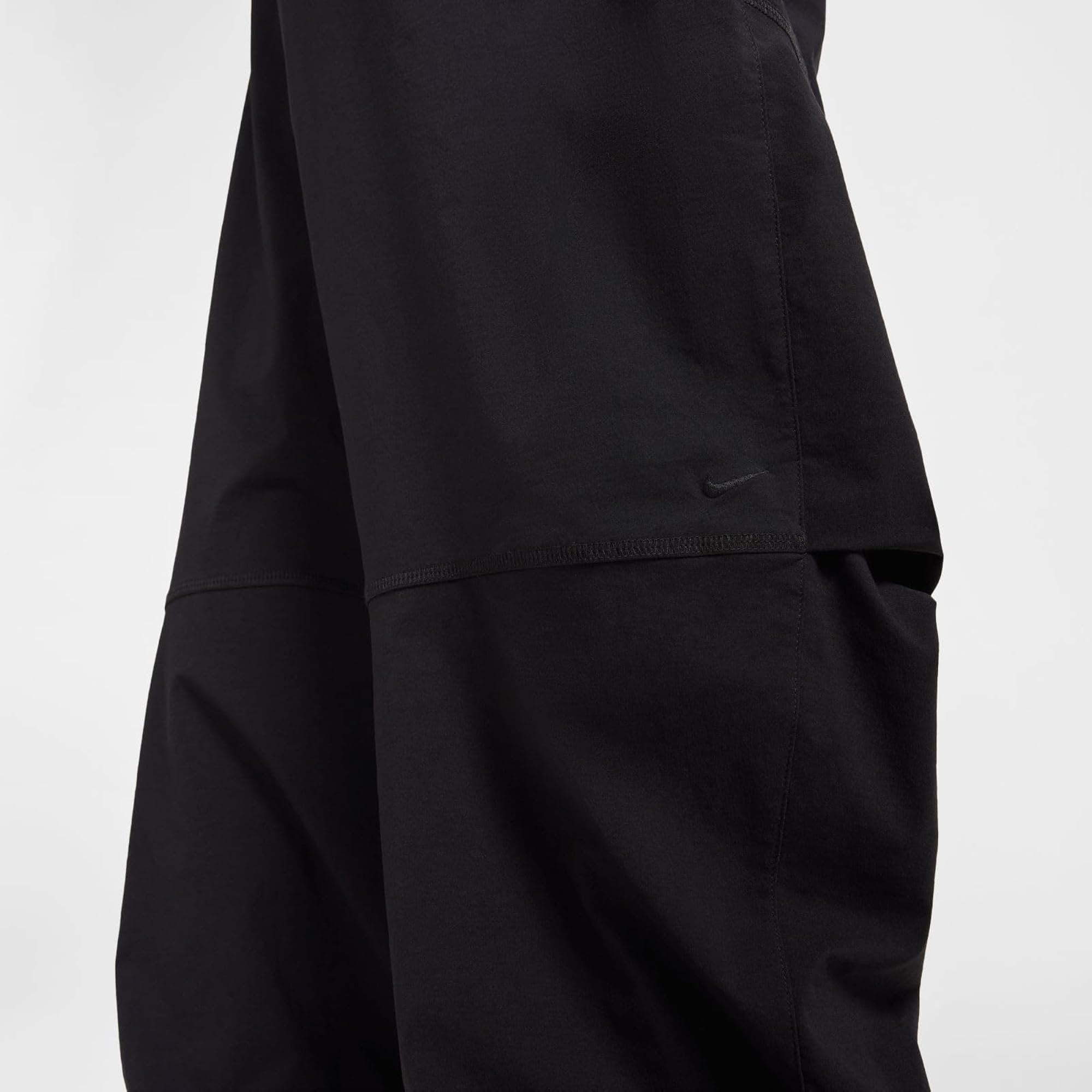 Tech Woven Oversized Pants - Black/Black/Black - 2XL - Thumbnail 8