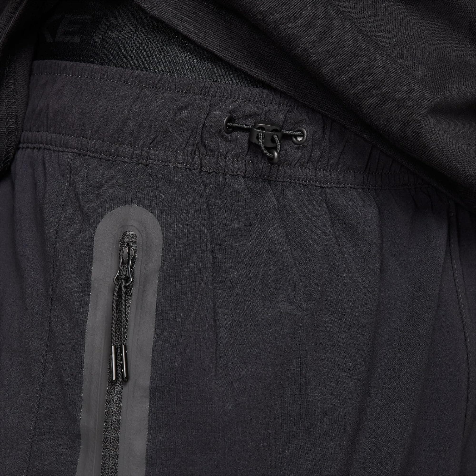 Tech Woven Oversized Pants - Black/Black/Black - 2XL - Thumbnail 5