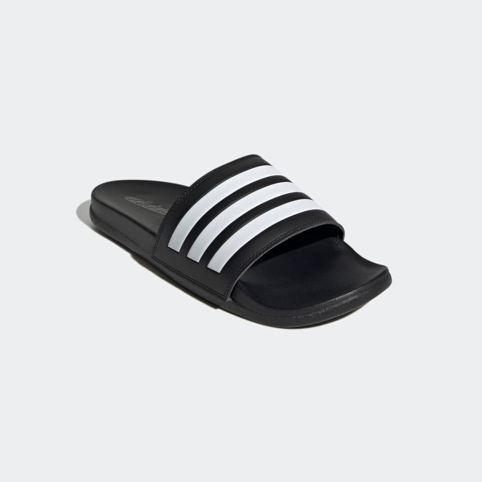 adidas unisex-adult Adilette Comfort - Core Black/White - 8 - Thumbnail 5