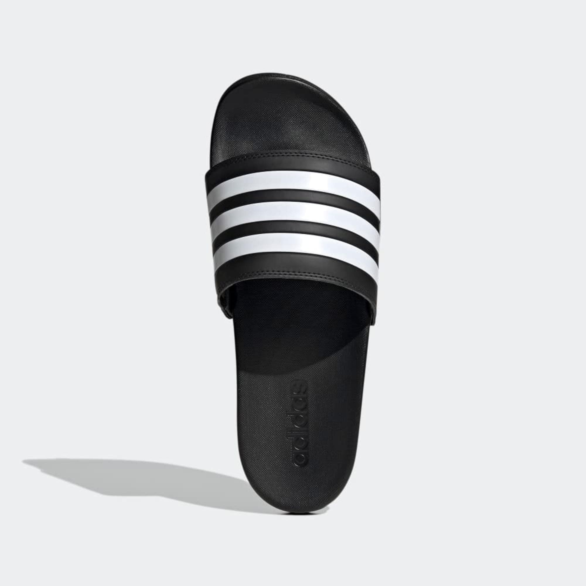 adidas unisex-adult Adilette Comfort - Core Black/White - 8 - Thumbnail 3