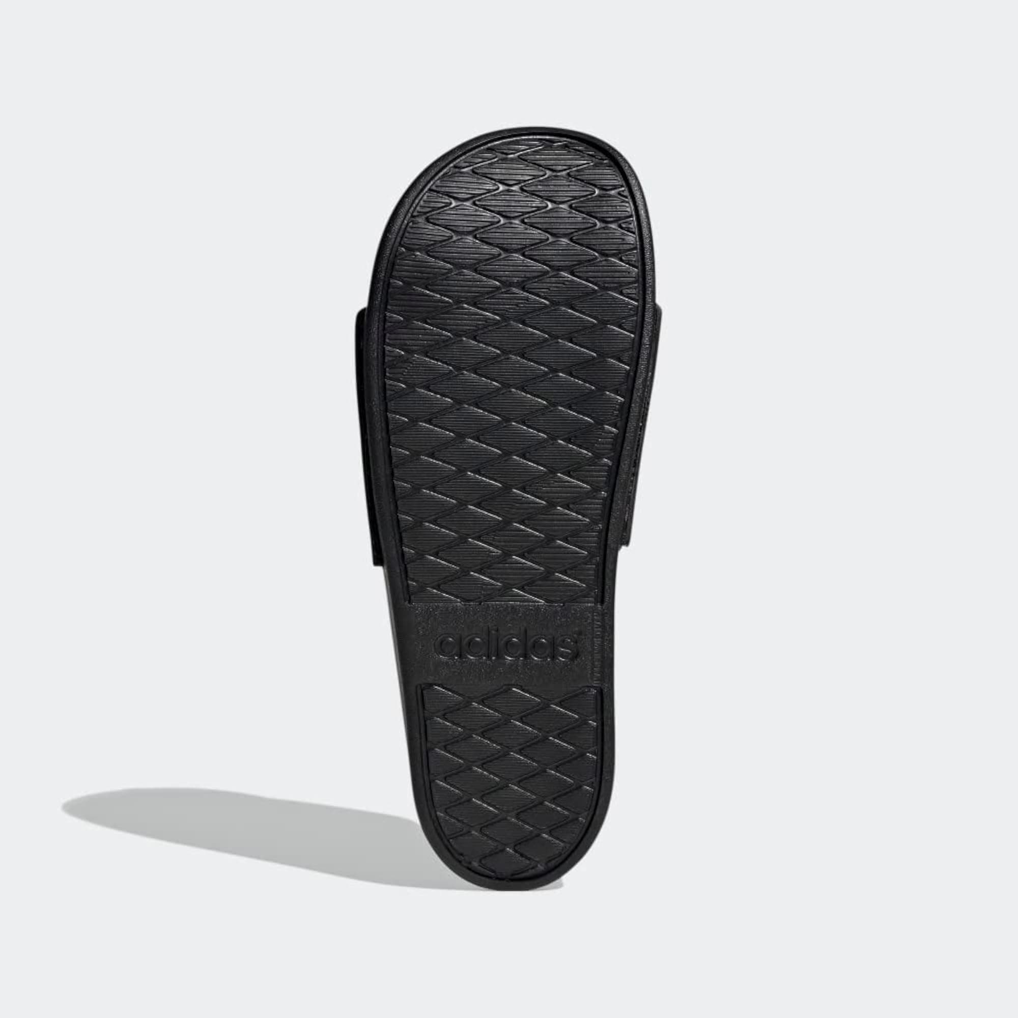 adidas unisex-adult Adilette Comfort - Core Black/White - 8 - Thumbnail 4