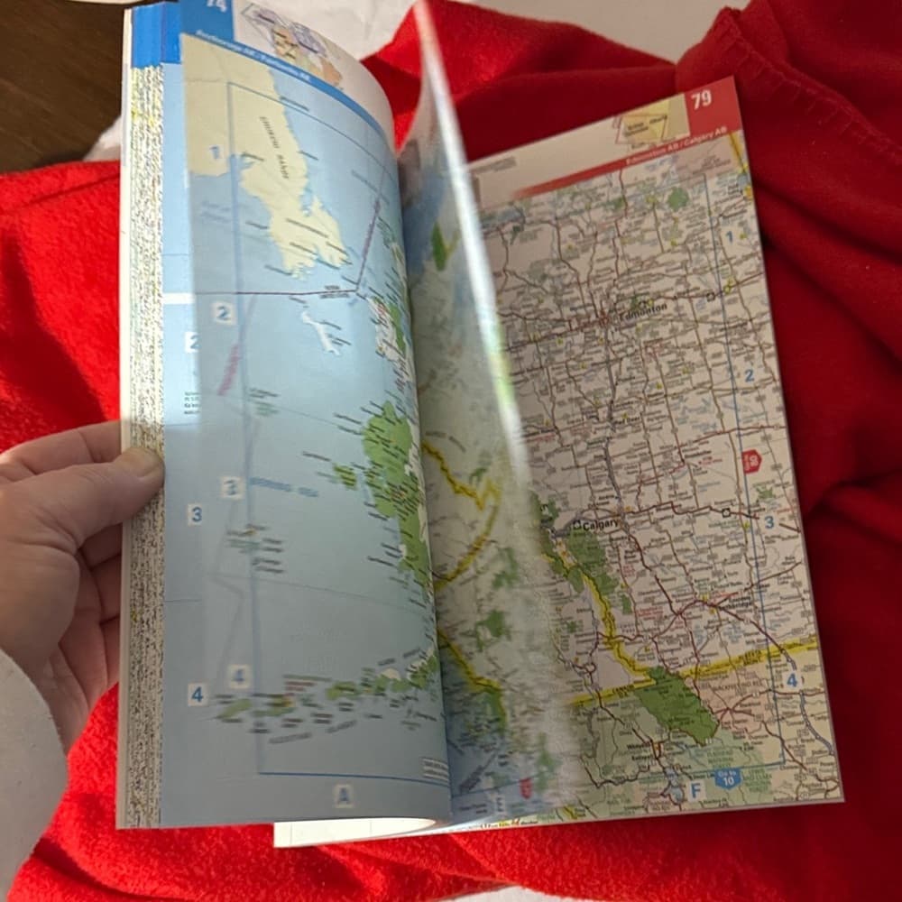 ★ Michelin North America Road Atlas Goodwrench Travel Map Guide Book - Thumbnail 9