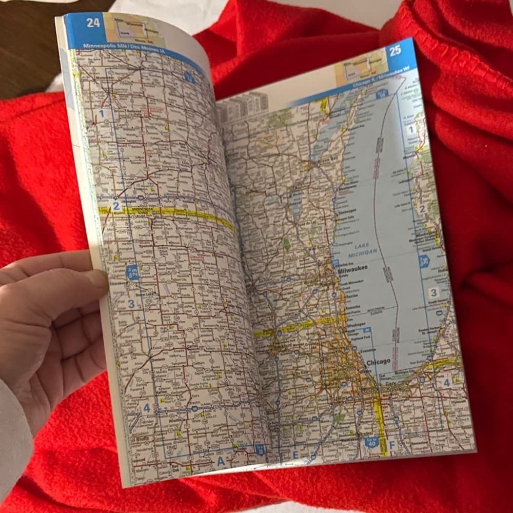 ★ Michelin North America Road Atlas Goodwrench Travel Map Guide Book - Thumbnail 11
