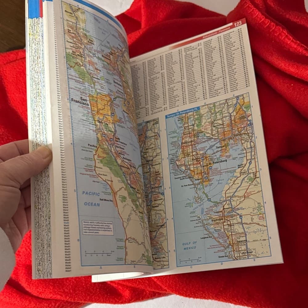 ★ Michelin North America Road Atlas Goodwrench Travel Map Guide Book - Thumbnail 7