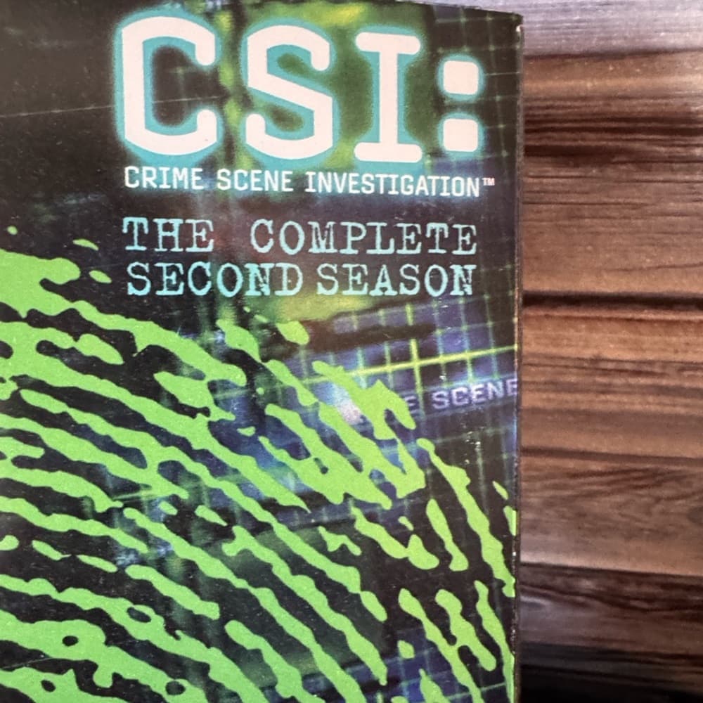 ★ CSI Crime Scene Investigation Complete Third Season DVD Box Set