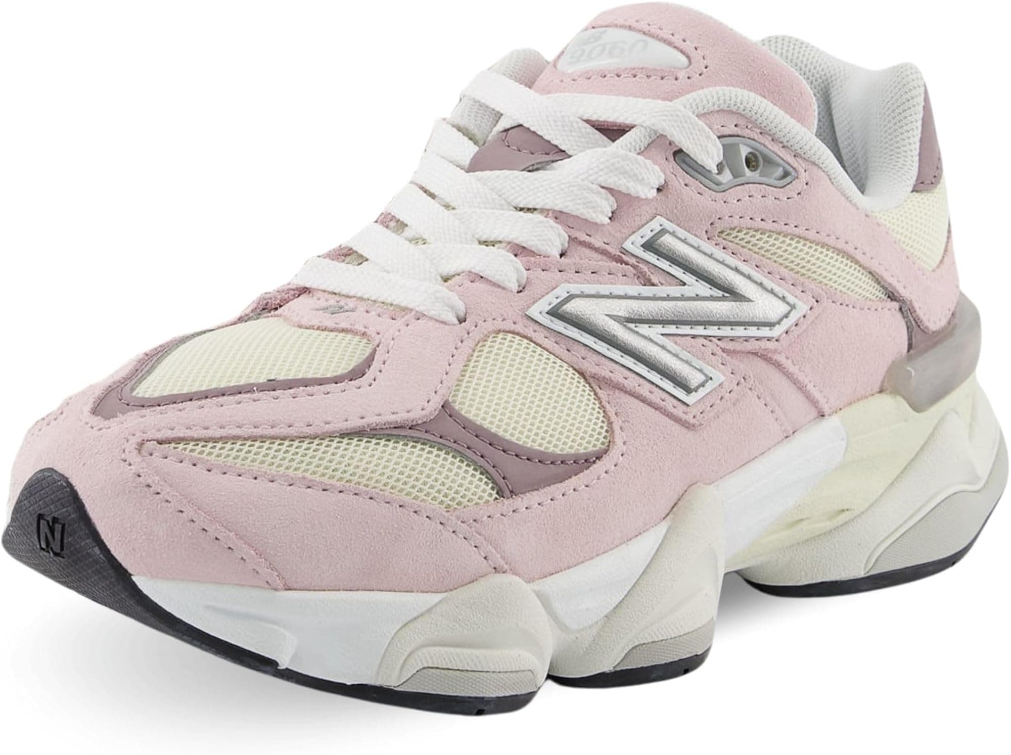 New Balance Kids' 9060 Sneakers - Rose Sugar/Angora/Ice Wine - 4Y