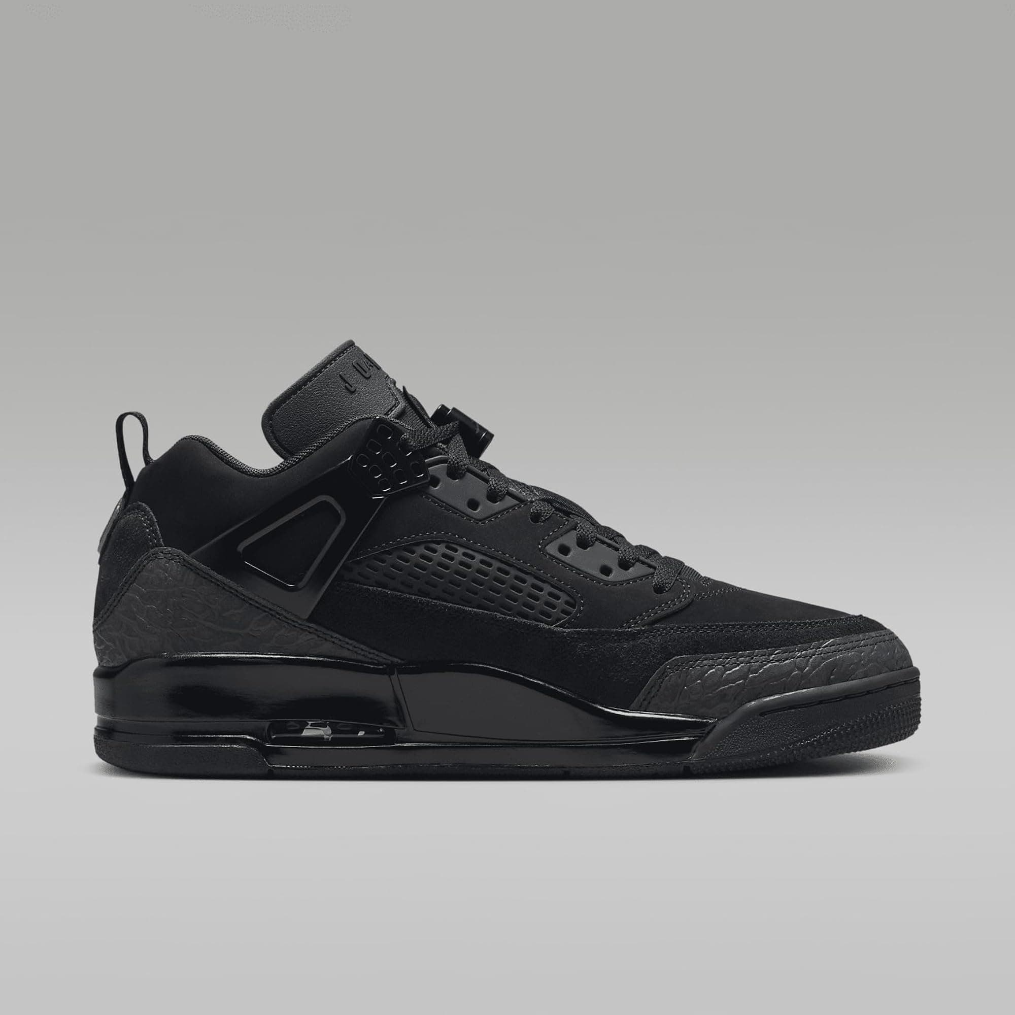 Jordan Spizike Low - Black/Anthracite/Black - 10 - Thumbnail 3