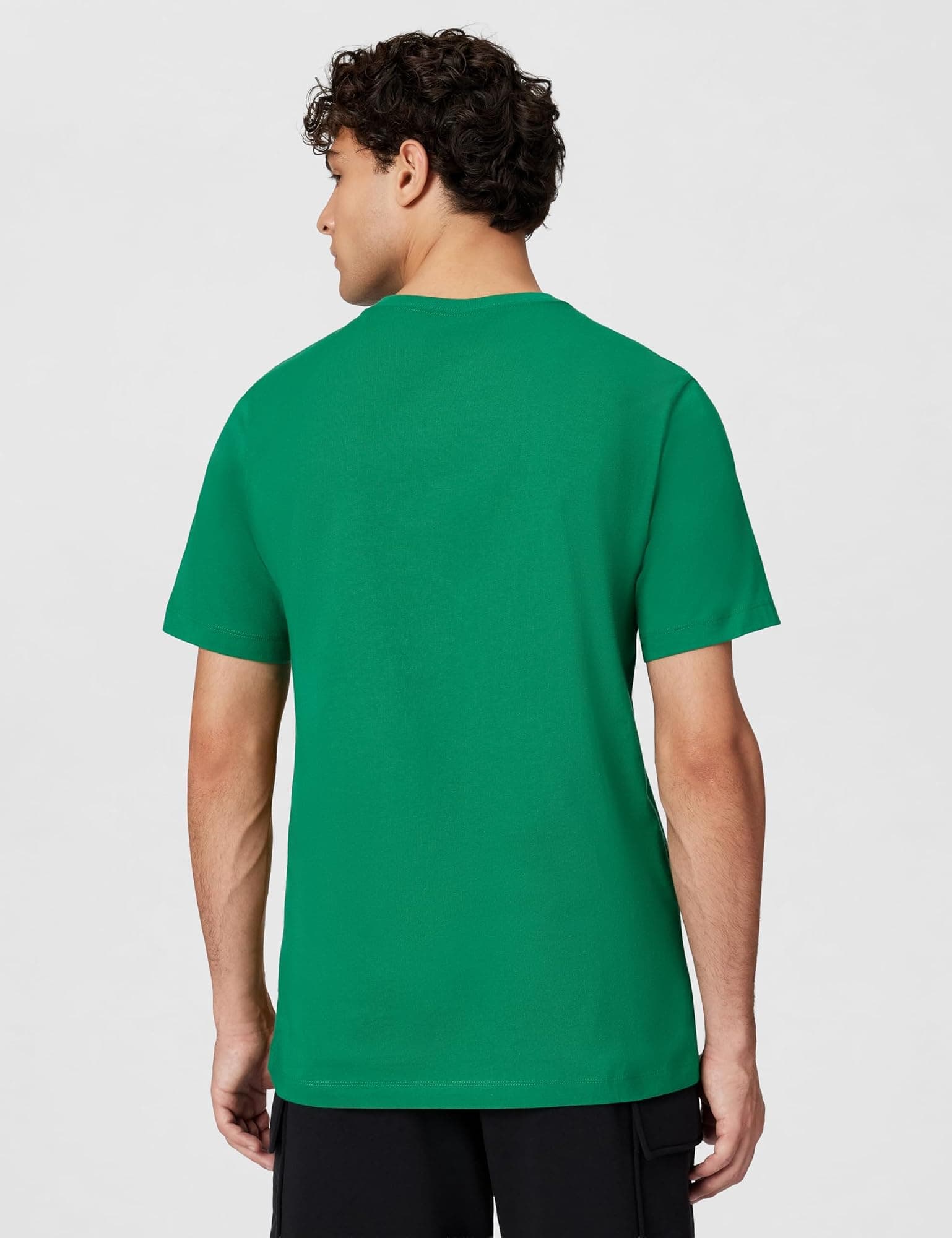 Nike Men's Sportswear Club T-Shirt - Green - M - Thumbnail 4