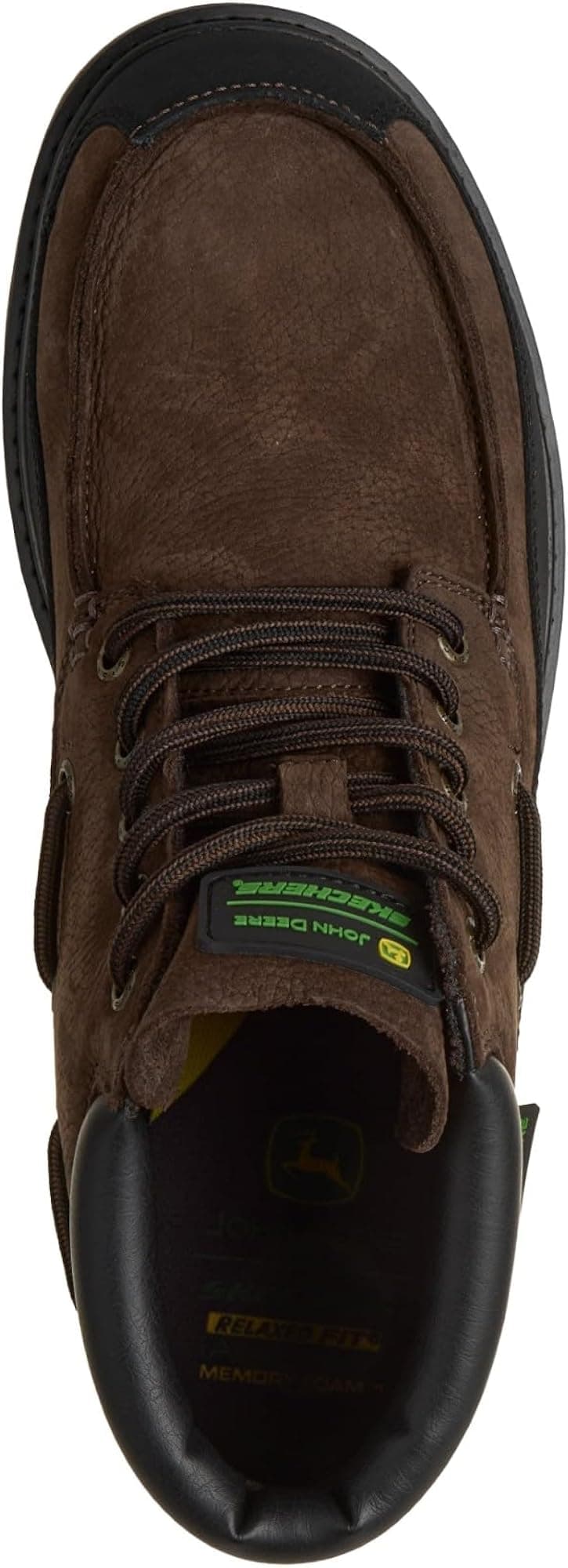 Skechers x John Deere Men's Relaxed Fit Caldwell-Cutler Hiking Work Boots - Choc - Thumbnail 5