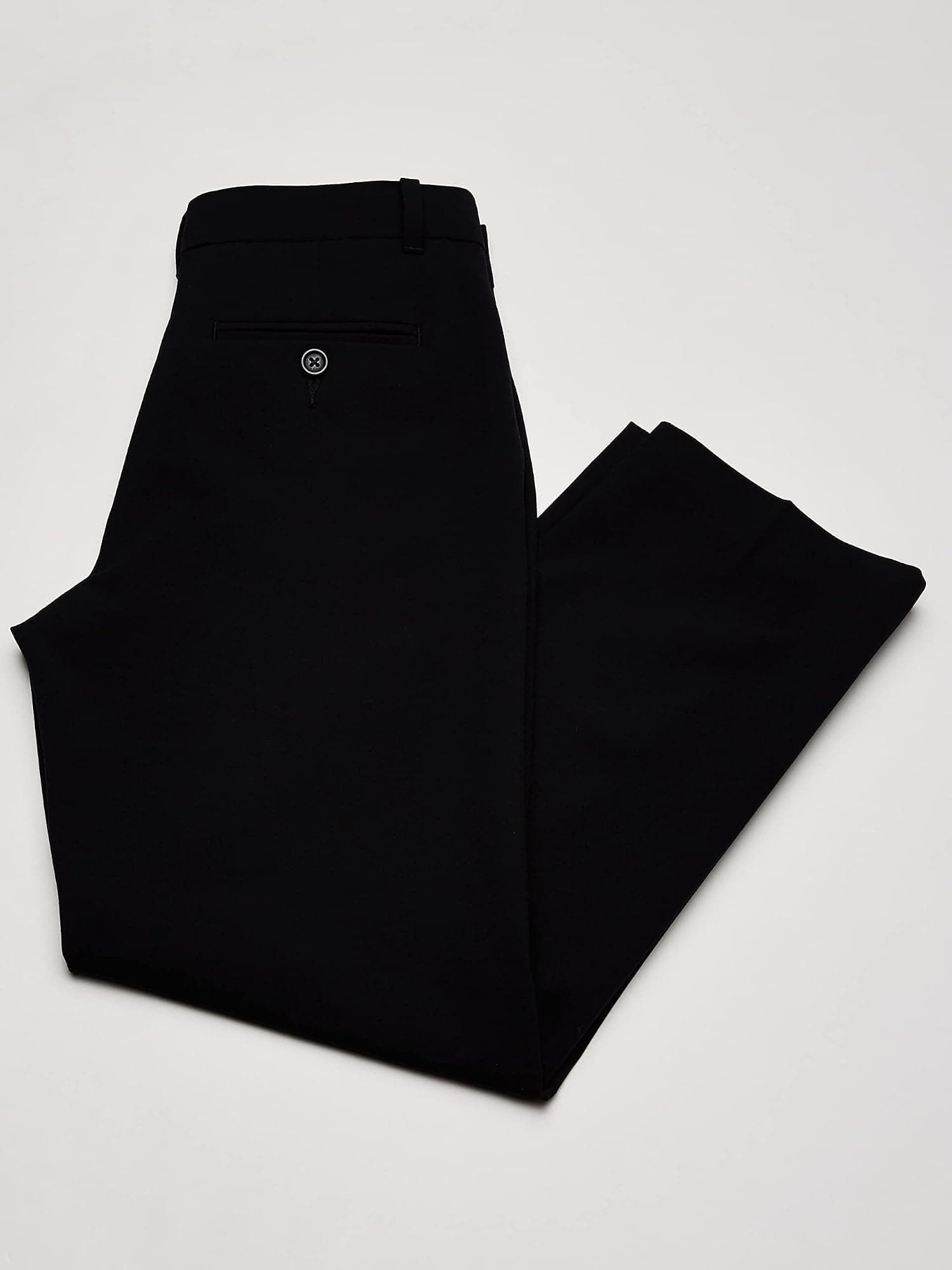 Calvin Klein Boys Flat-Front Bi-Stretch Dress Pant, Straight Leg Fit, Belt Loops - Thumbnail 5