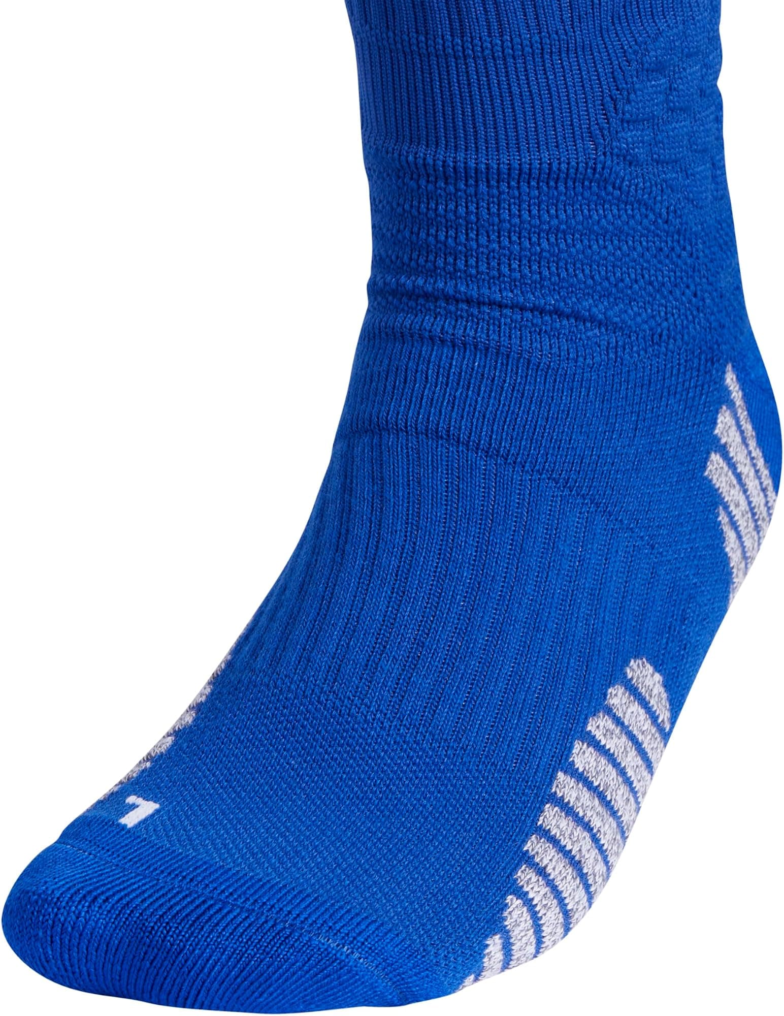adidas Unisex Select Basketball Socks (1 Pair) - Team Royal Blue/White/1/Crew - - Thumbnail 4