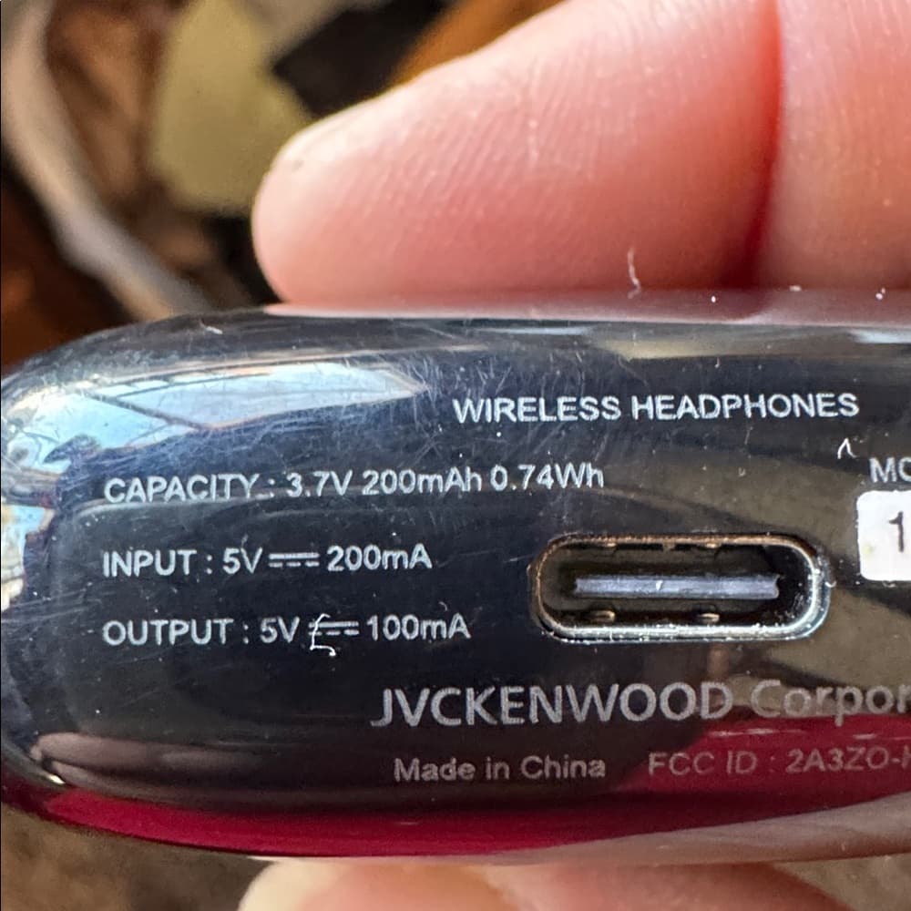 Black Wireless Earbuds with Charging Case