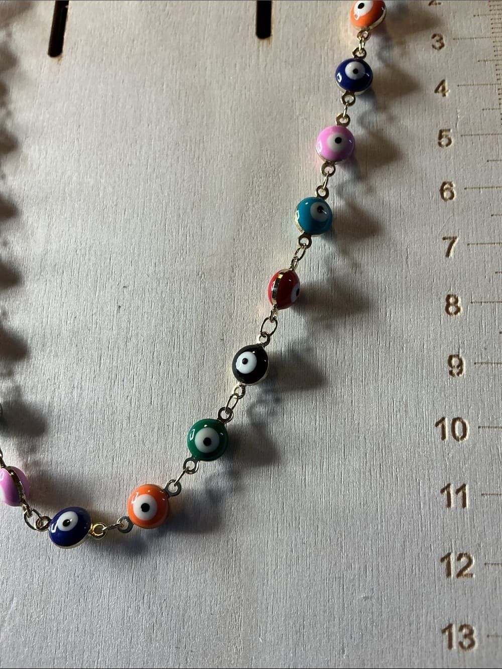 ★ Colorful Evil Eye Beaded Necklace Boho Y2K Protection Jewelry - Thumbnail 5