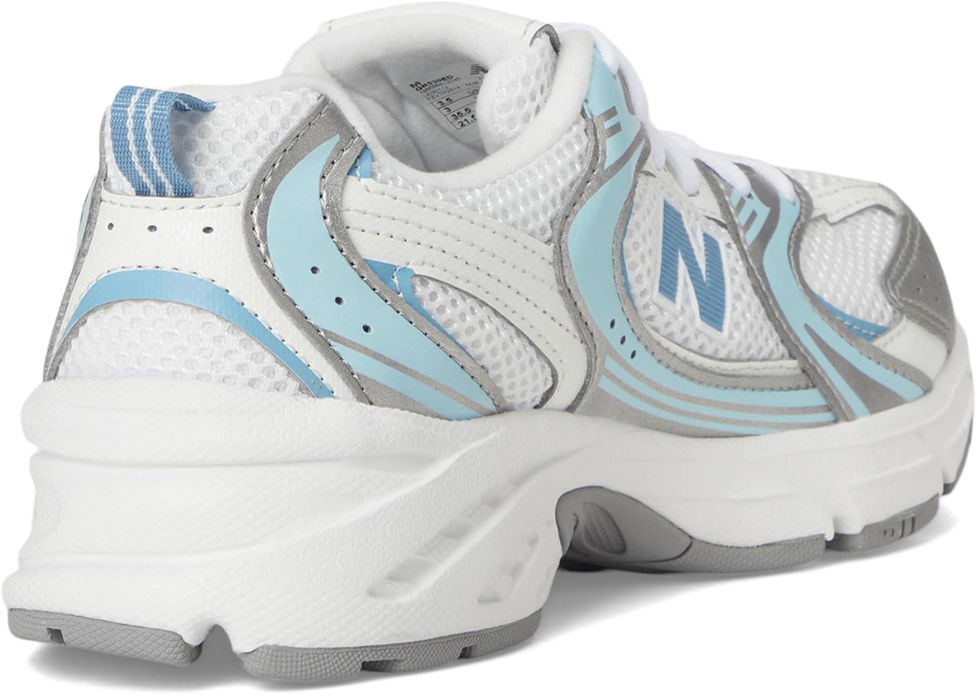 New Balance Kids' 530 Sneakers - Sea Salt/Still Water - 6 - Thumbnail 5