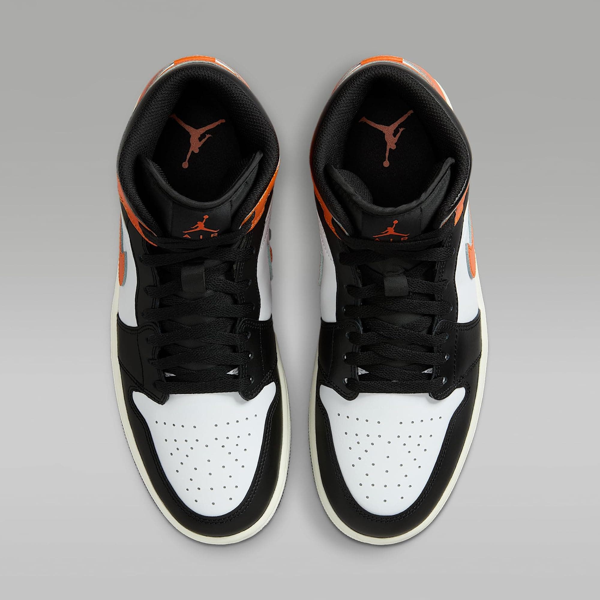 Air Jordan 1 Mid 'Starfish/Black' - Starfish/White/Sail/Black - 10.5 - Thumbnail 4