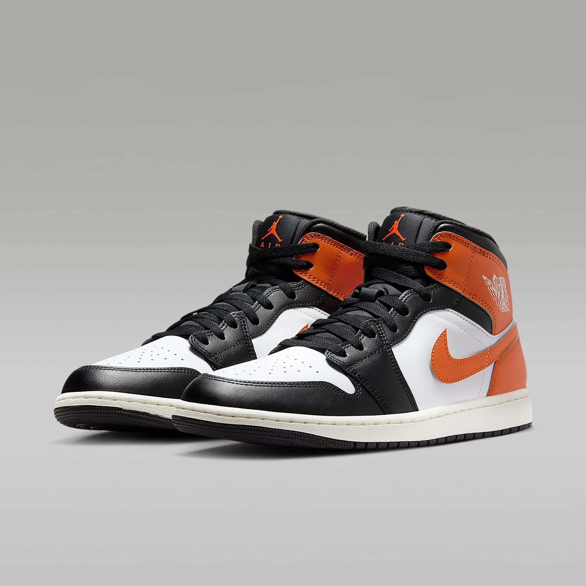 Air Jordan 1 Mid 'Starfish/Black' - Starfish/White/Sail/Black - 10.5 - Thumbnail 5