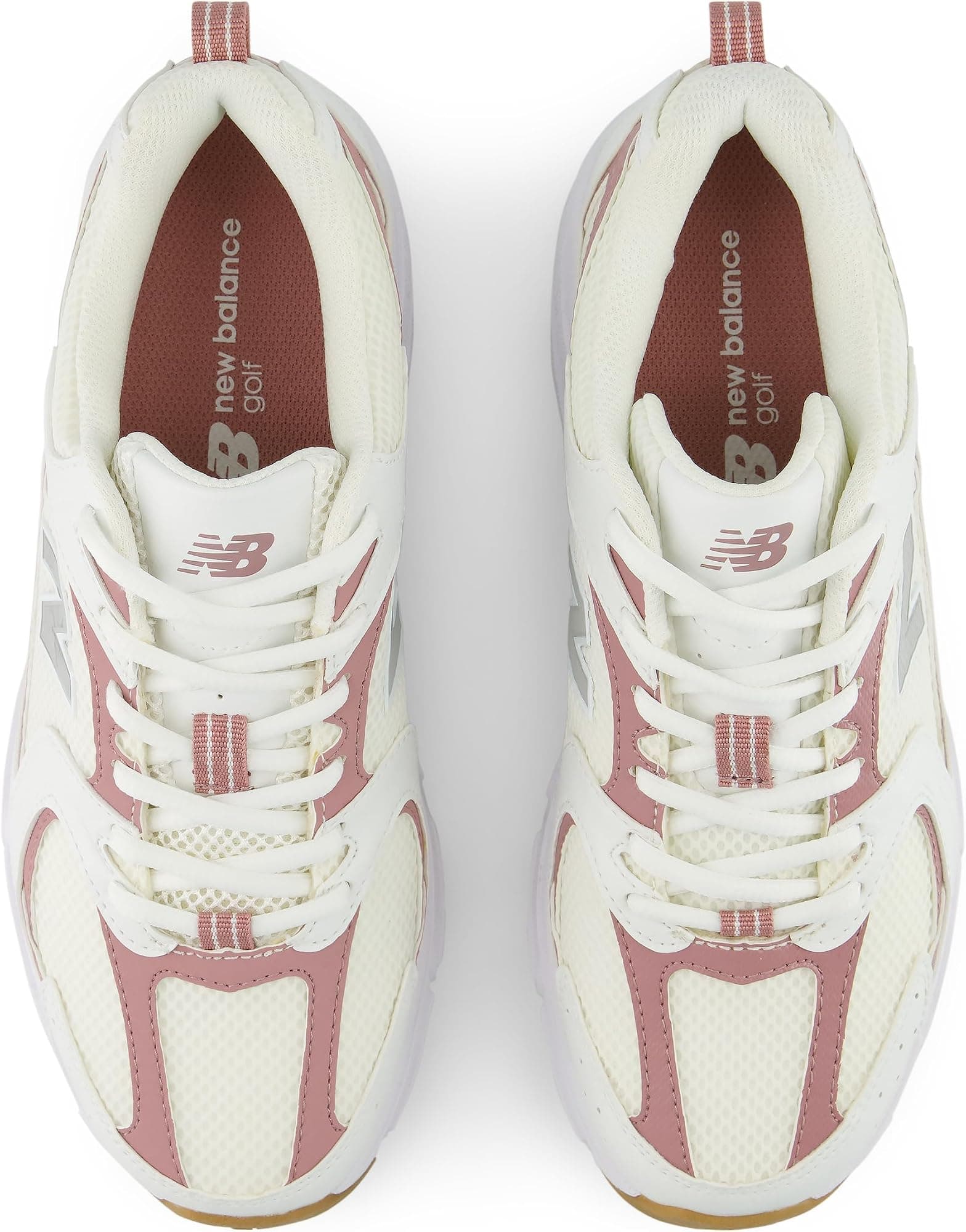 New Balance Womens Women's 530 Golf Sl - White/Pink - 7.5 - Thumbnail 3