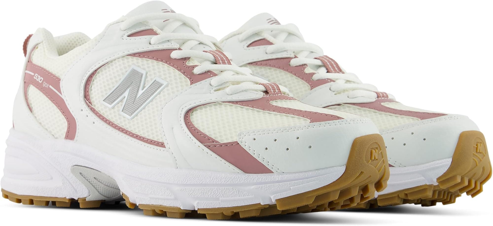 New Balance Womens Women's 530 Golf Sl - White/Pink - 7.5 - Thumbnail 5