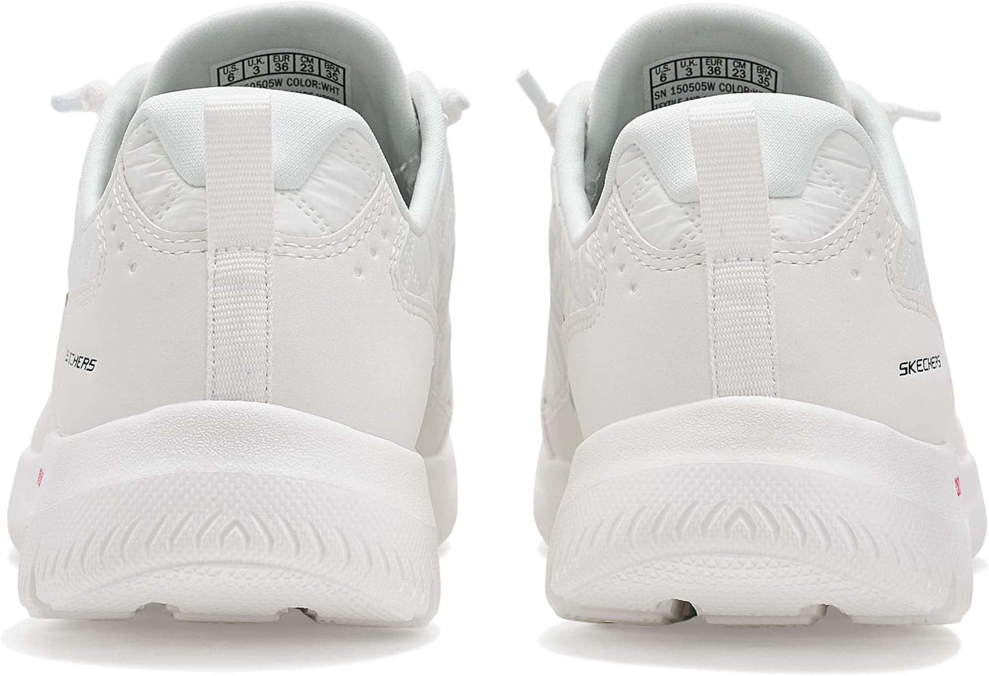 Skechers Womens Summits Cozy Fit - White - 7.5 Wide - Thumbnail 7