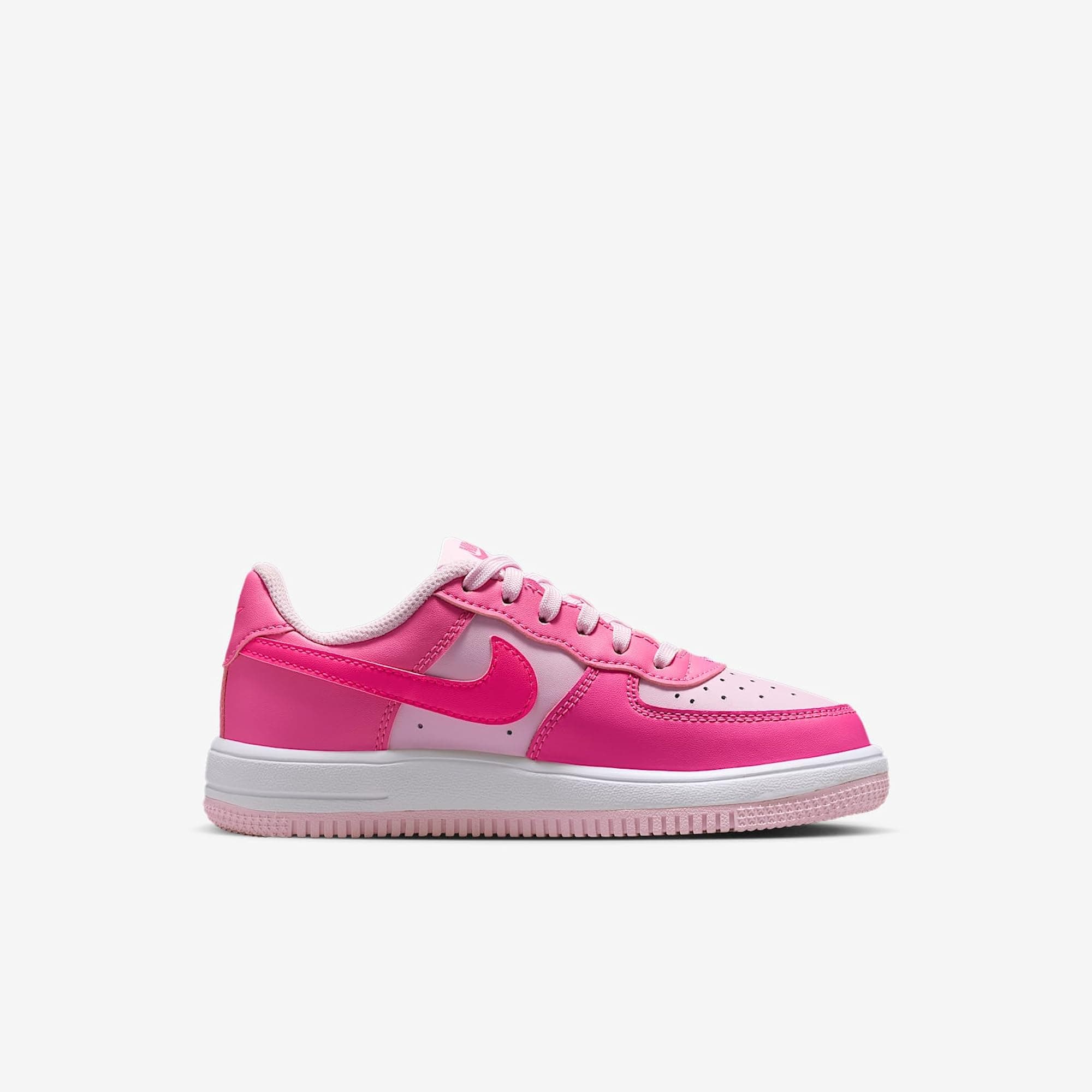 Nike Force 1 Low Little Kids' Shoes (Pinksicle/Pink Foam/White/Hyper Pink) - Pin - Thumbnail 3