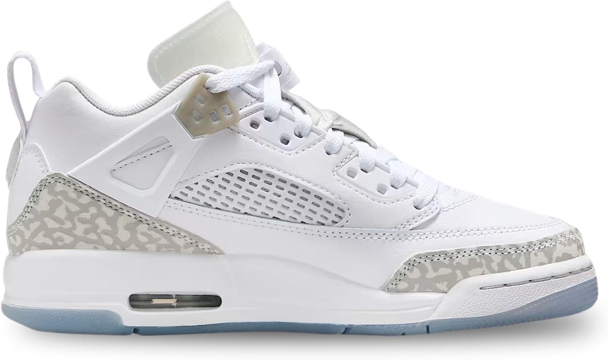 Nike Spizike Low Grade School Basketball Shoes (Blue/Grey/White) Size 7 - Blue/G - Thumbnail 2