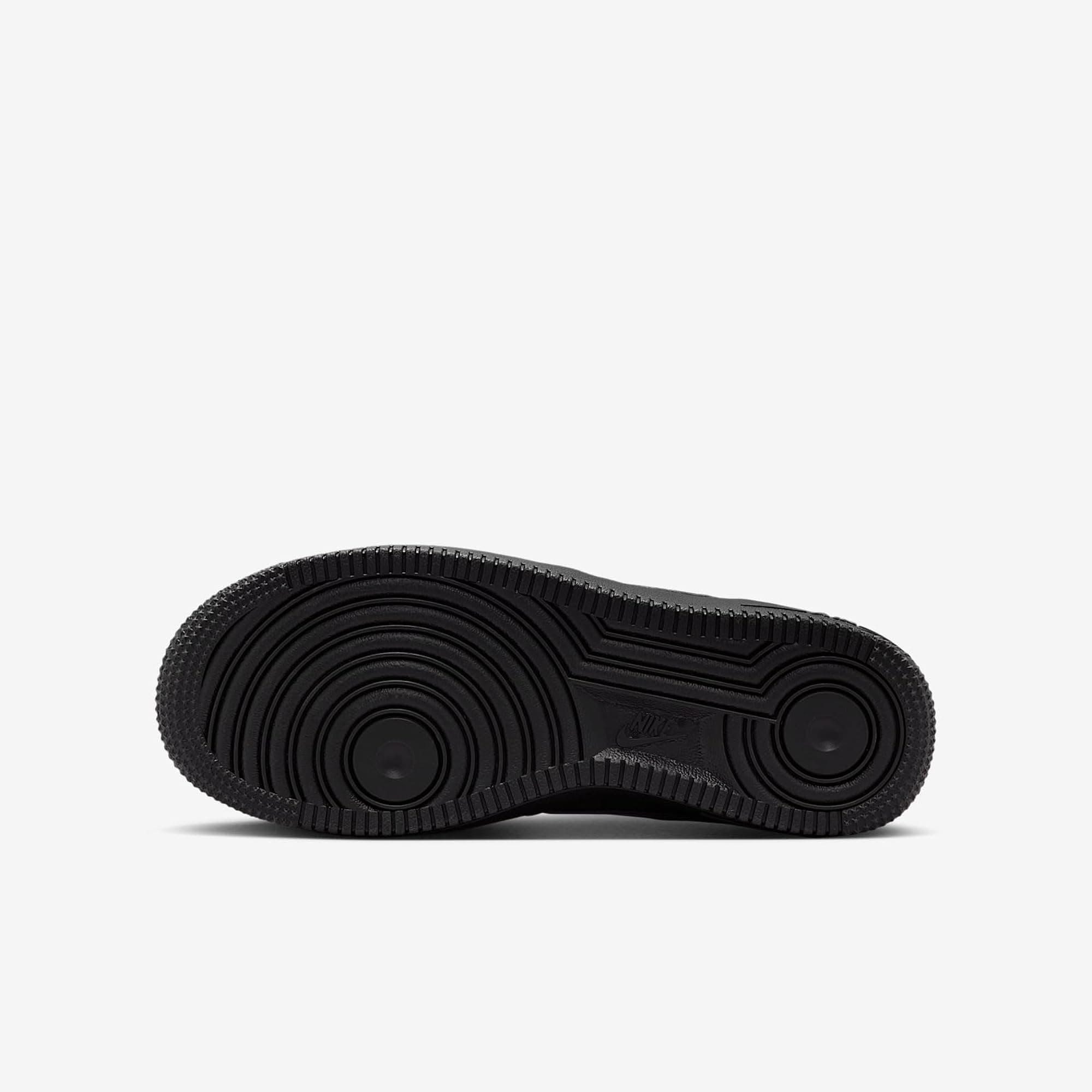 Nike Air Force 1 LV8 Big Kids' Shoes (Black/Bold Berry) - Black/Bold Berry - 5.5 - Thumbnail 2