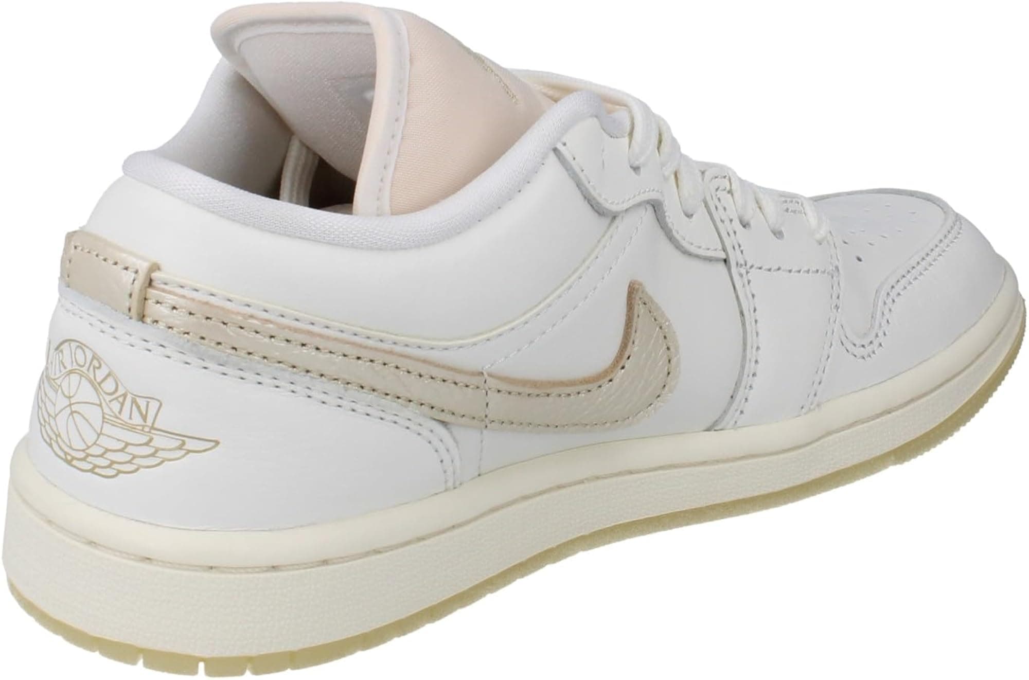 Air Jordan 1 Low SE Women's Shoes (Sail/Pale Ivory/Team Gold) - Sail/Pale Ivory/ - Thumbnail 3