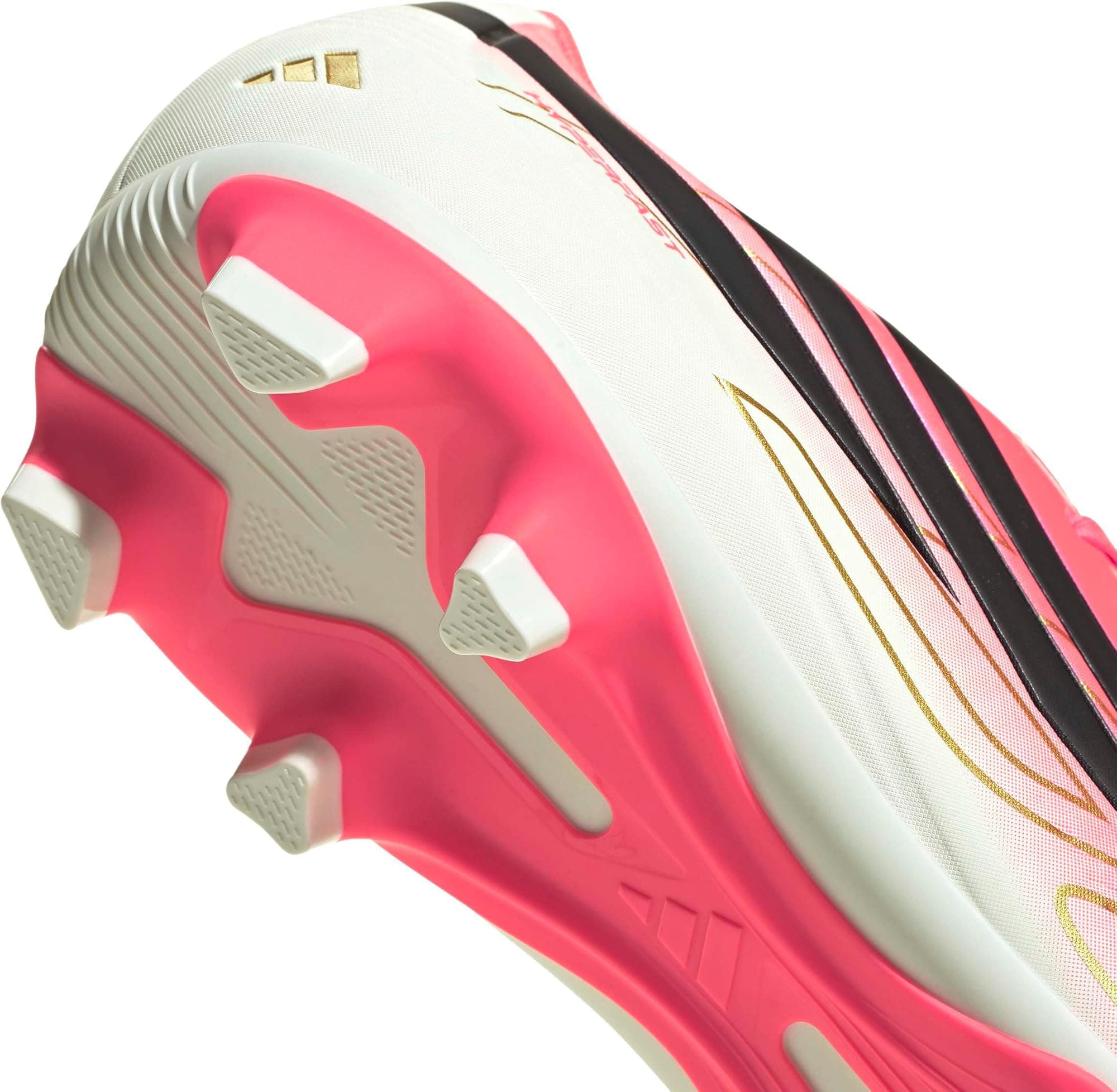 adidas F50 Hyperfast Club Firm Ground/Multi Ground Soccer Cleats - Solar Turbo/C - Thumbnail 6