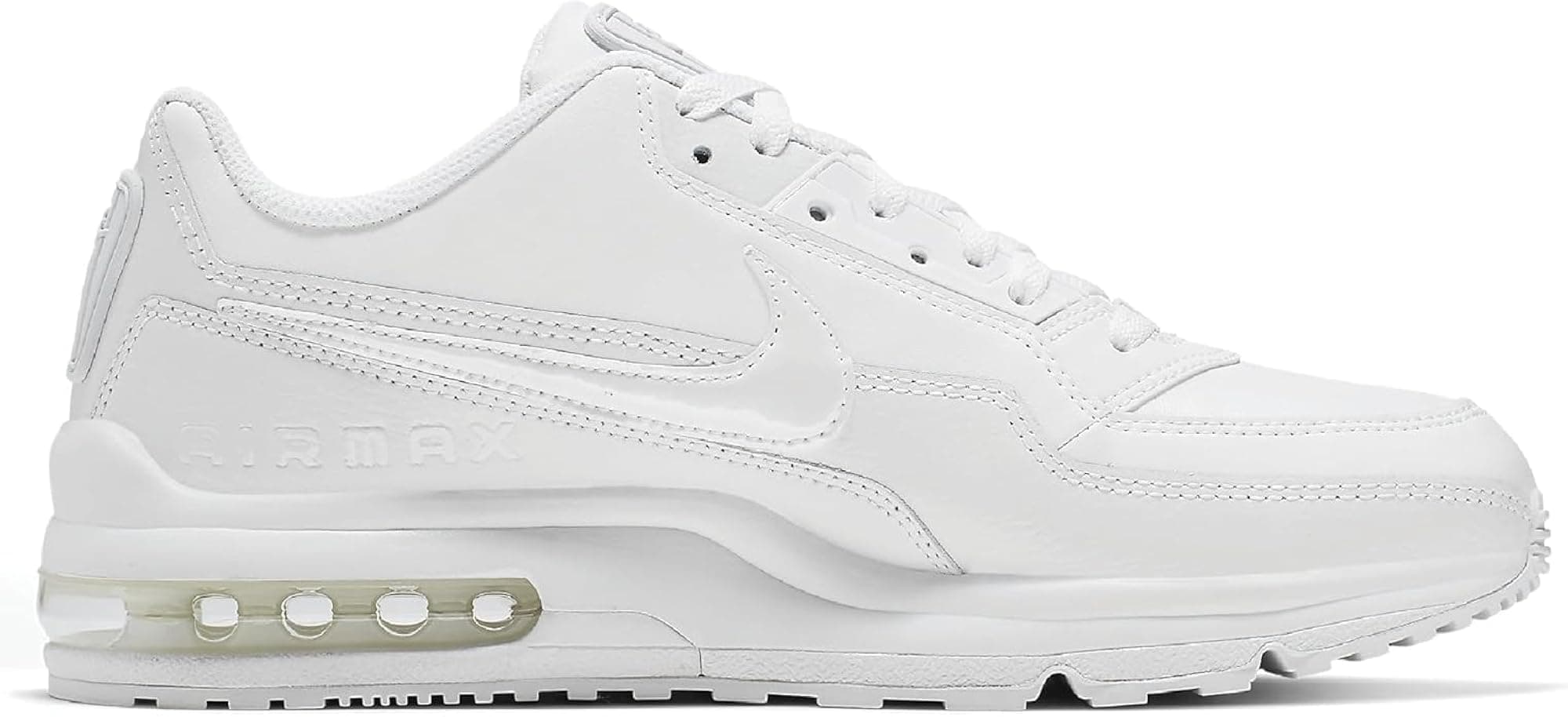 Nike Men's Air Max LTD 3 Shoes - White White White White 111 - 8.5 - Thumbnail 5