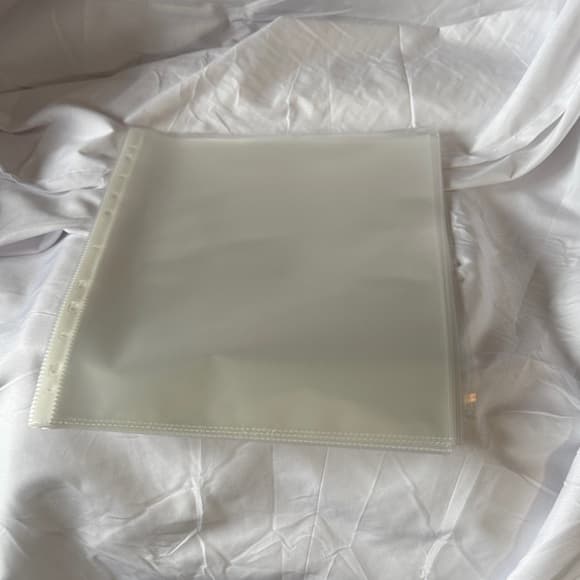25 Clear Plastic Document Sleeve - Thumbnail 2