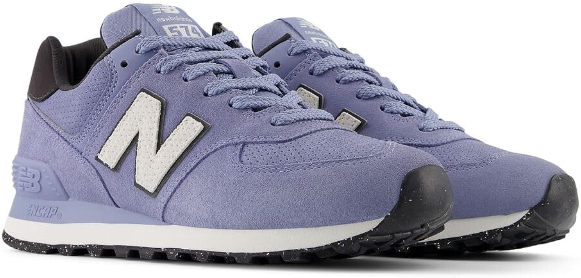 New Balance Womens 574 - purple - US 6.5 - Thumbnail 4