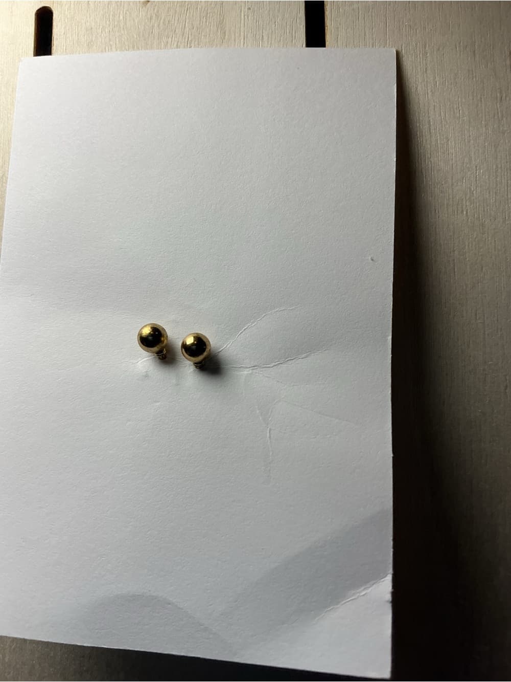 ⭐ Classic Gold Ball Stud Earrings Minimalist Everyday Jewelry - Thumbnail 2