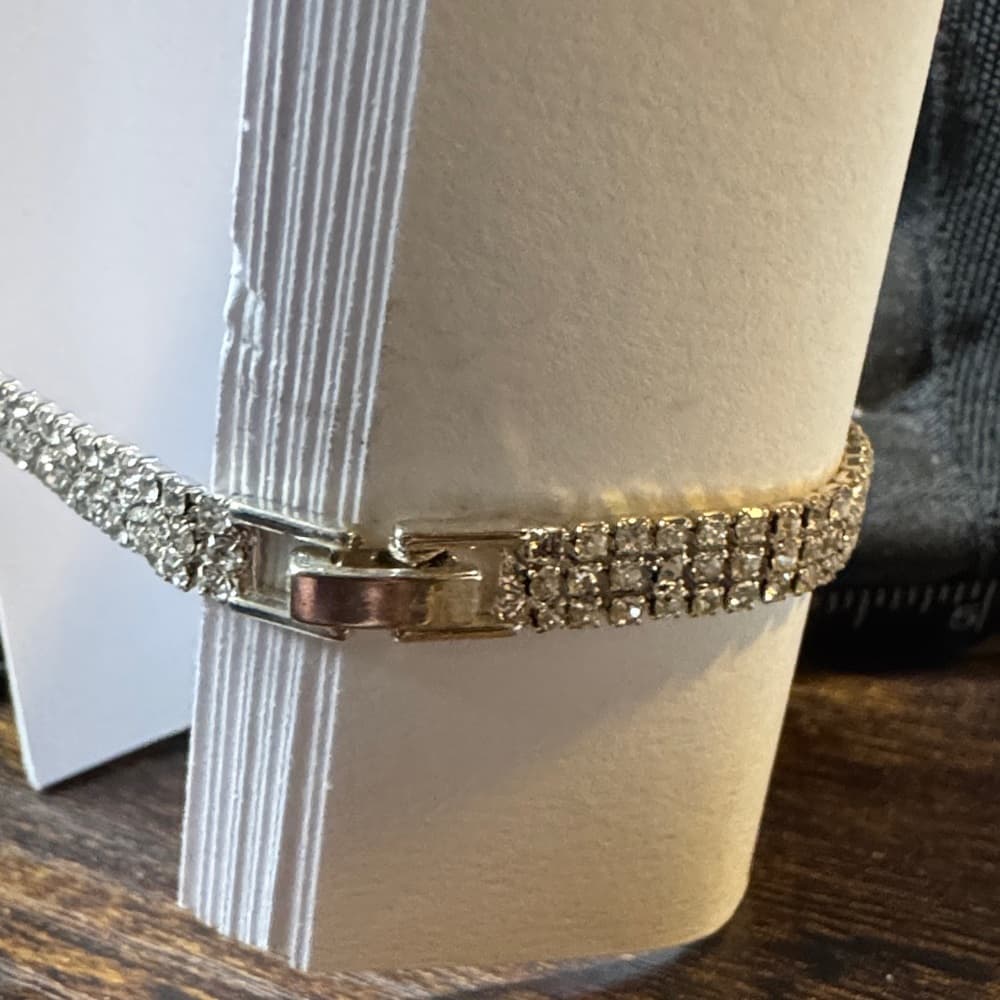Elegant Gold and Teal Bracelet - Thumbnail 7