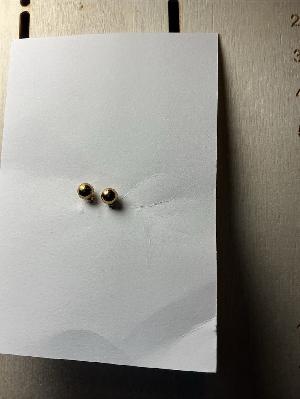⭐ Classic Gold Ball Stud Earrings Minimalist Everyday Jewelry