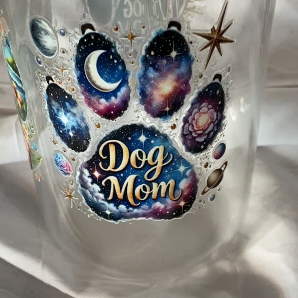 Dog’s mom with Bamboo Lids and Glass Straws