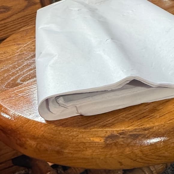 10 piece White tissue paper - Thumbnail 5