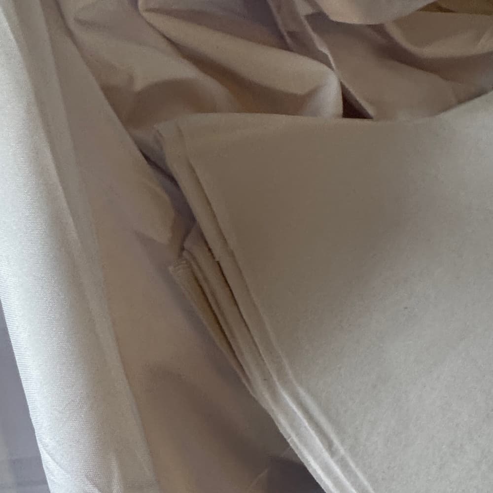 10 piece White tissue paper - Thumbnail 3