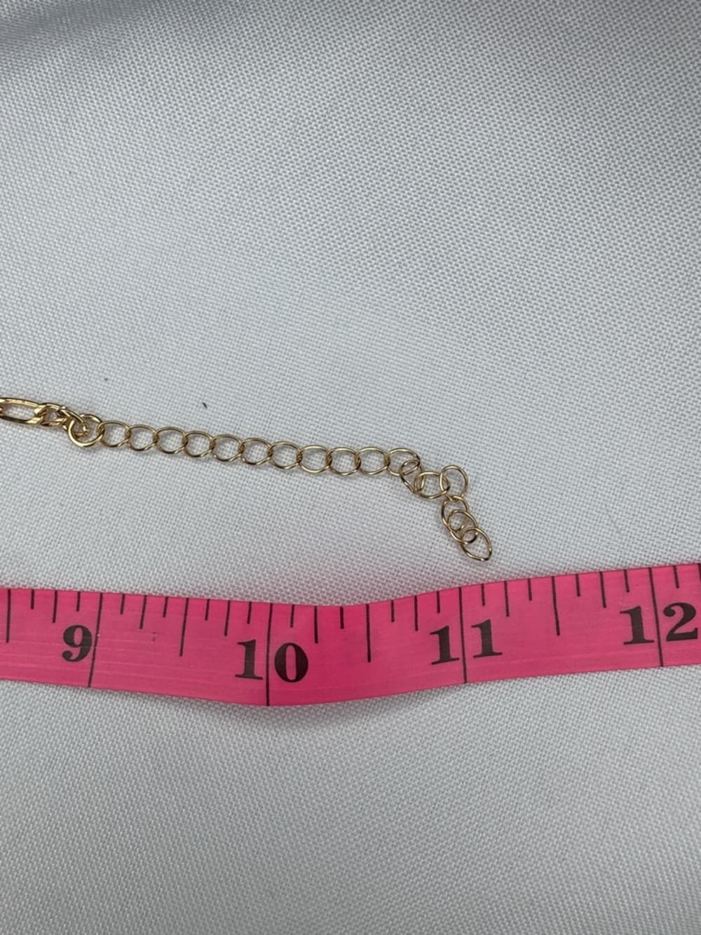 Gold Tone Double Chain Anklet/Necklace - Thumbnail 3