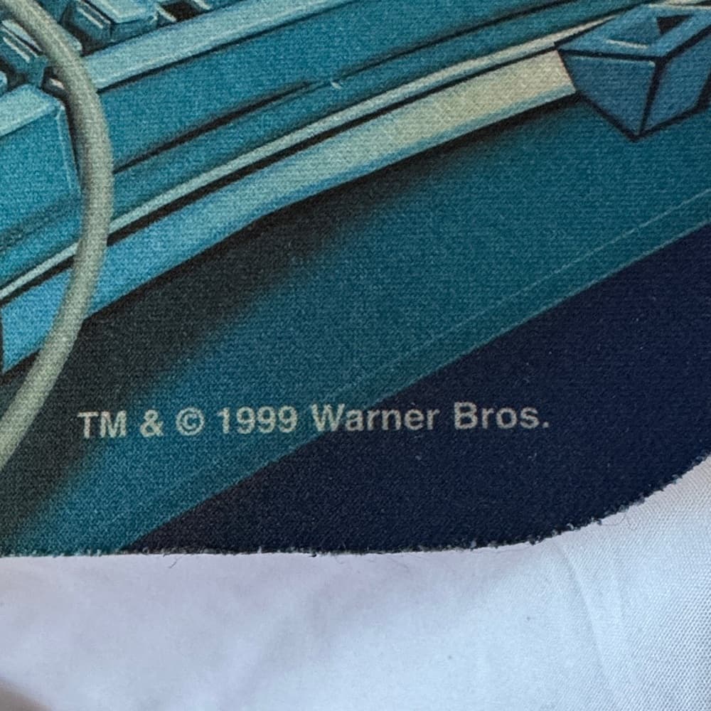 ★ Vintage 1999 Taz Mouse Pad Warner Bros Looney Tunes Desk Accessory
